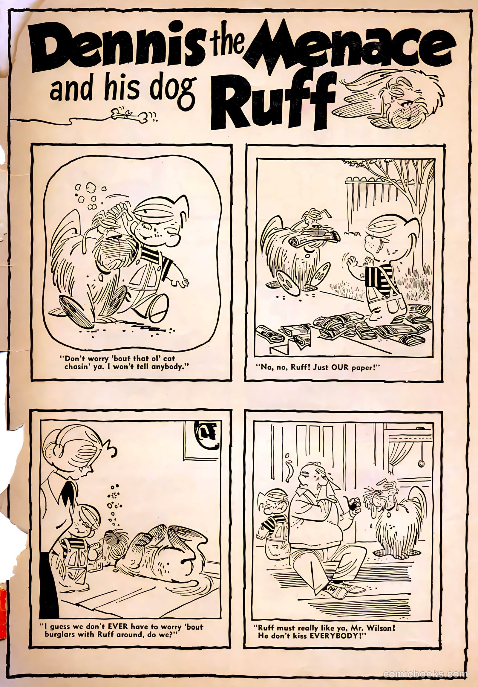Dennis the Menace and His Dog Ruff #1 (1961) — page 35 of 36