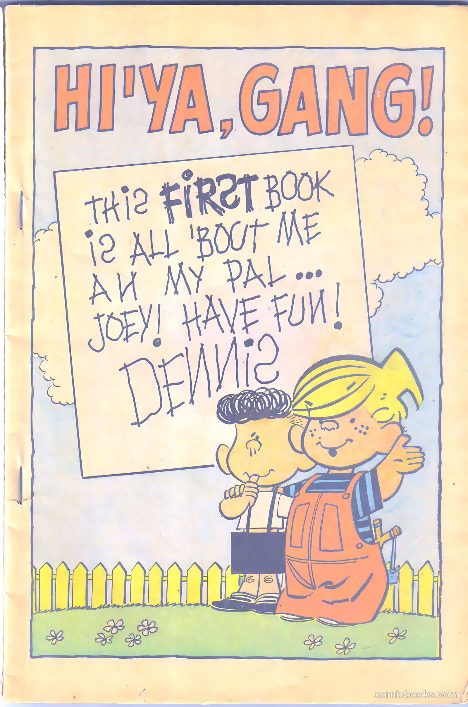 Dennis the Menace Giant #12 (1962) — page 3 of 84
