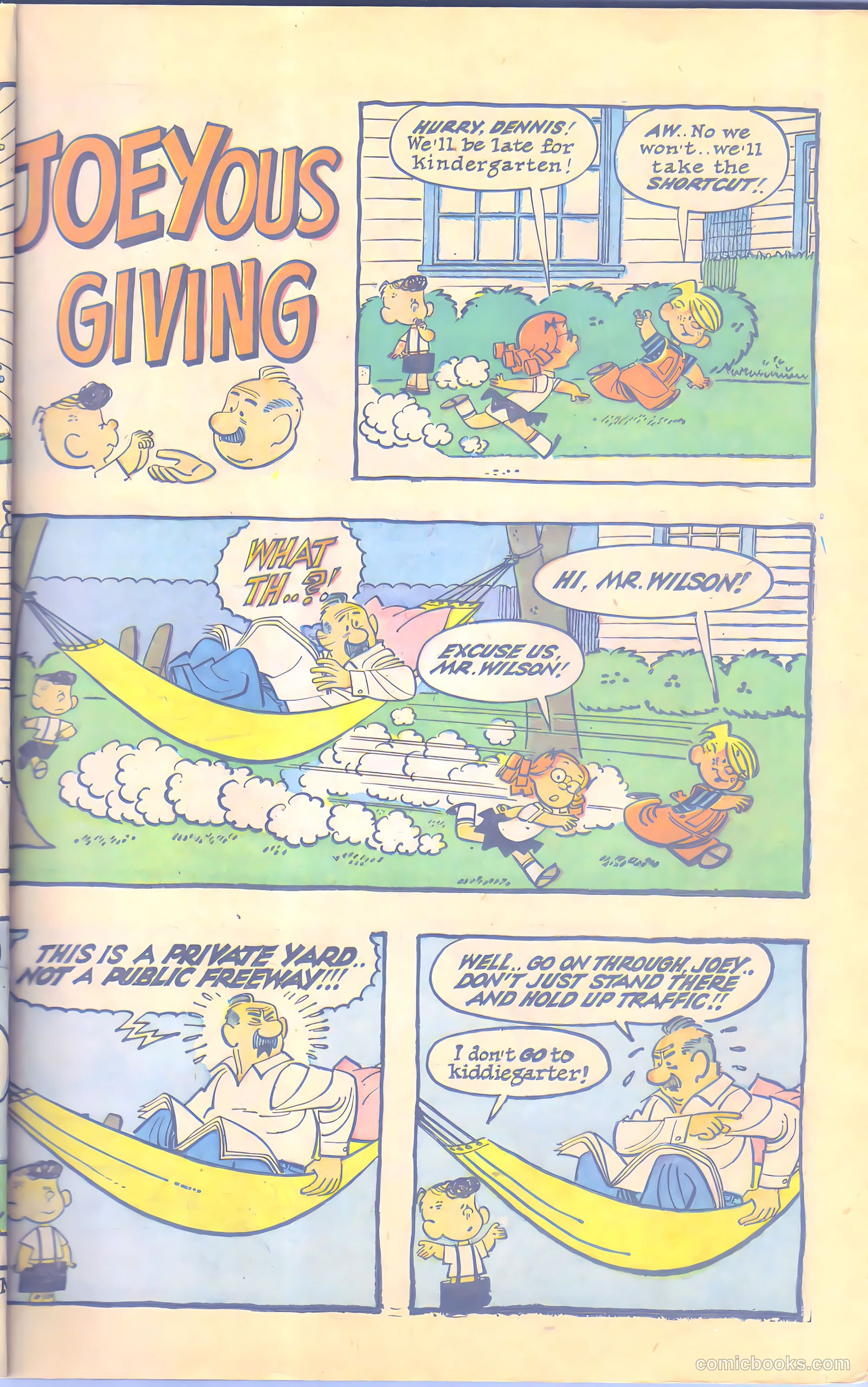 Dennis the Menace Giant #12 (1962) — page 11 of 84