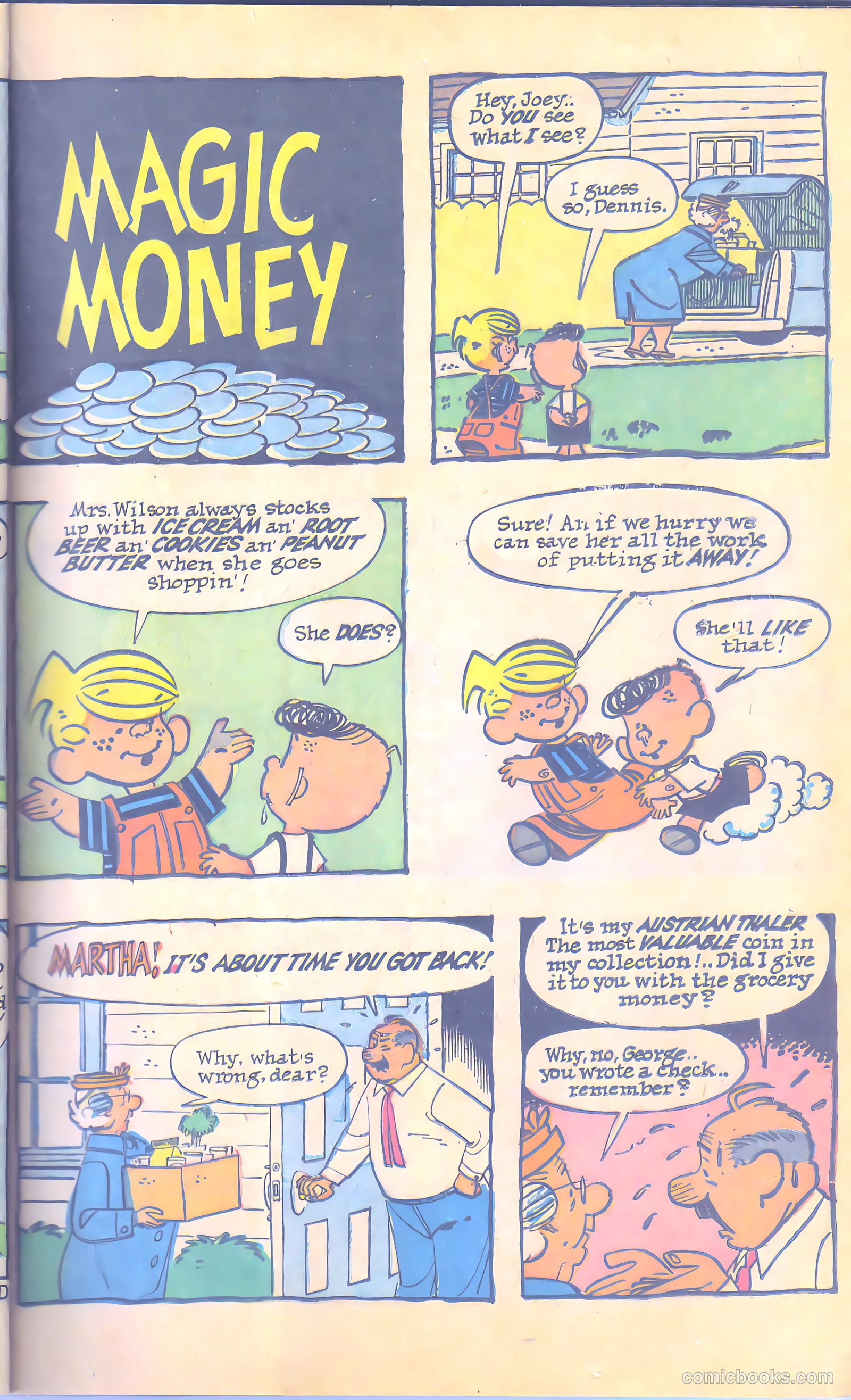Dennis the Menace Giant #12 (1962) — page 21 of 84