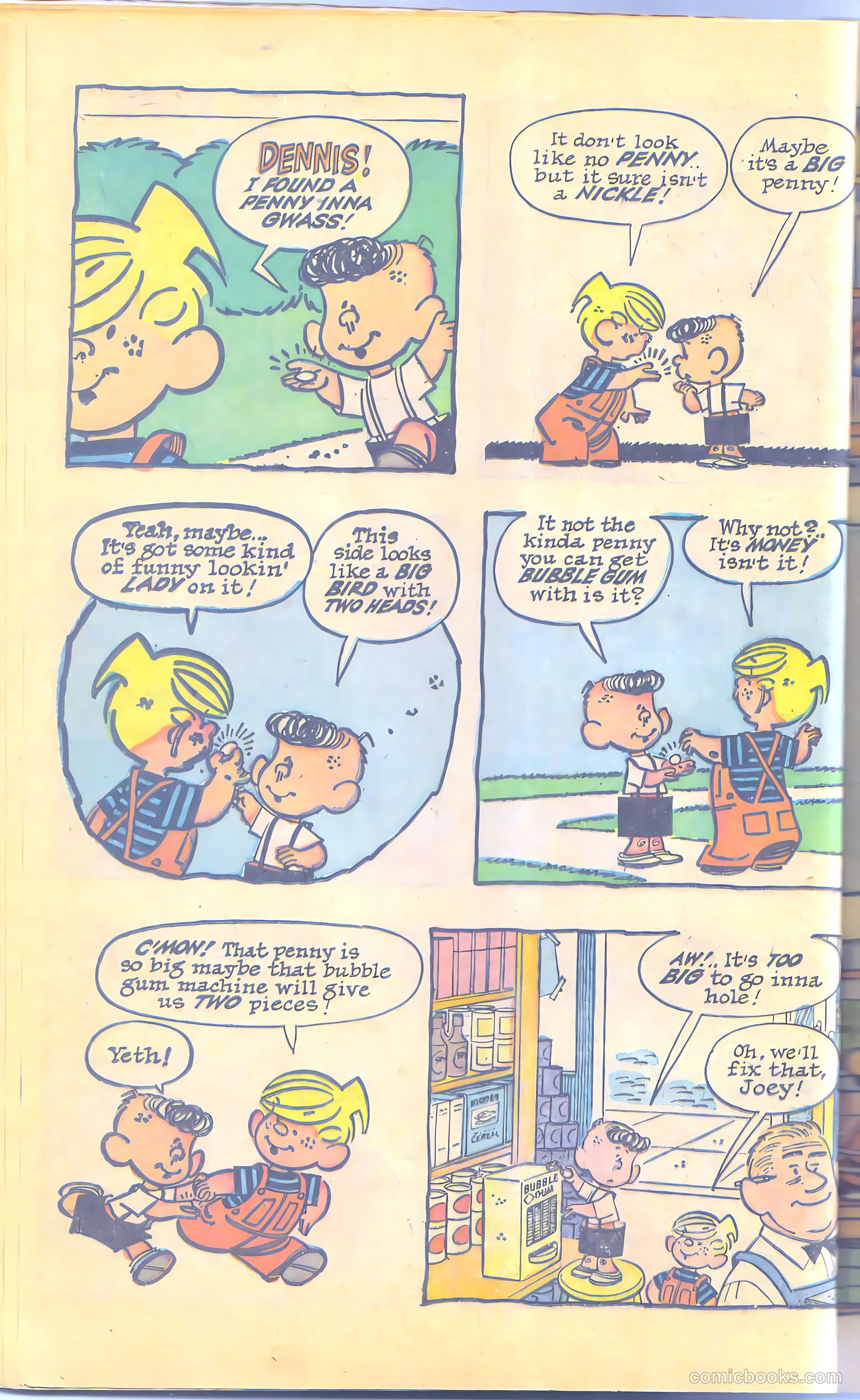 Dennis the Menace Giant #12 (1962) — page 24 of 84