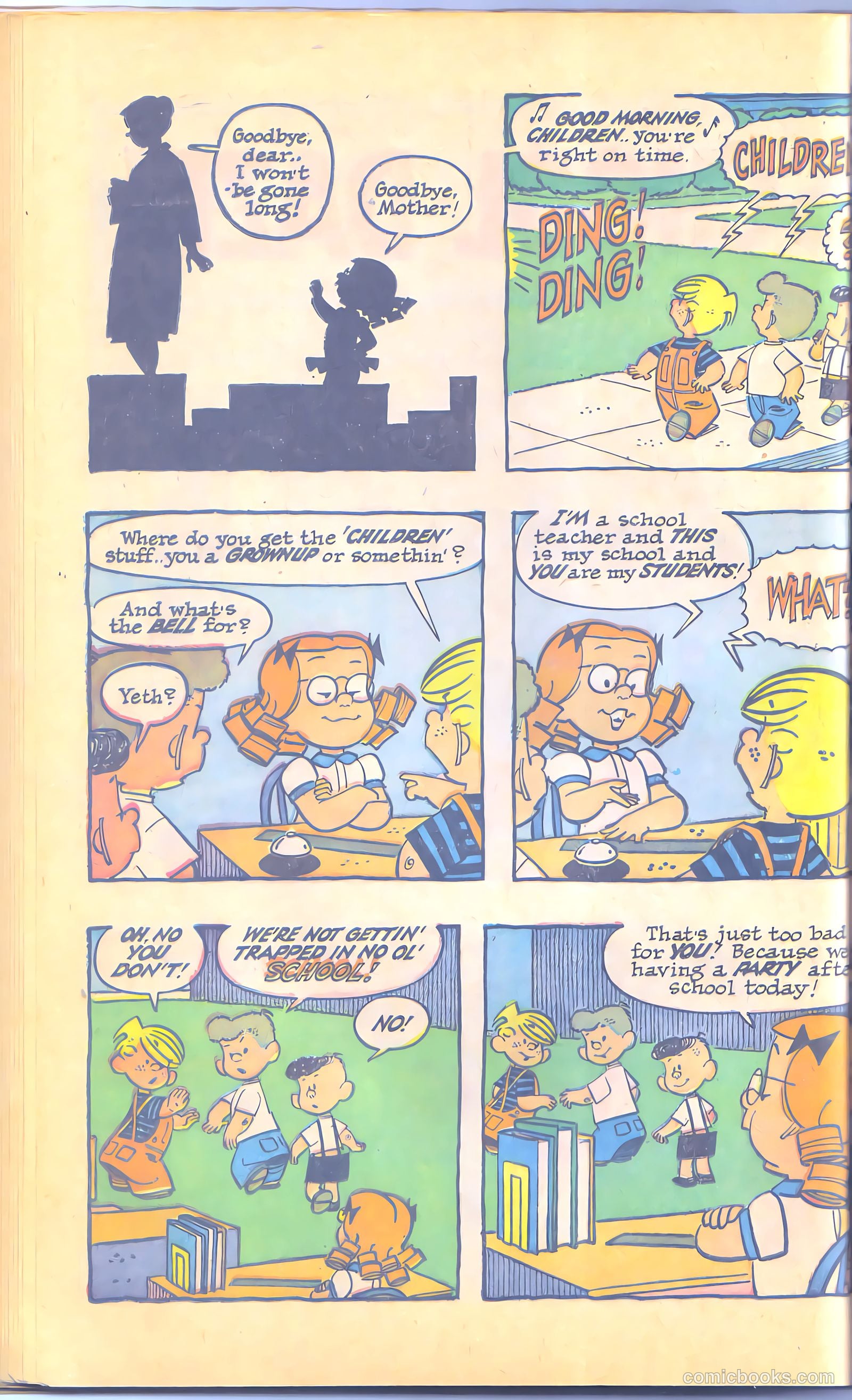 Dennis the Menace Giant #12 (1962) — page 40 of 84