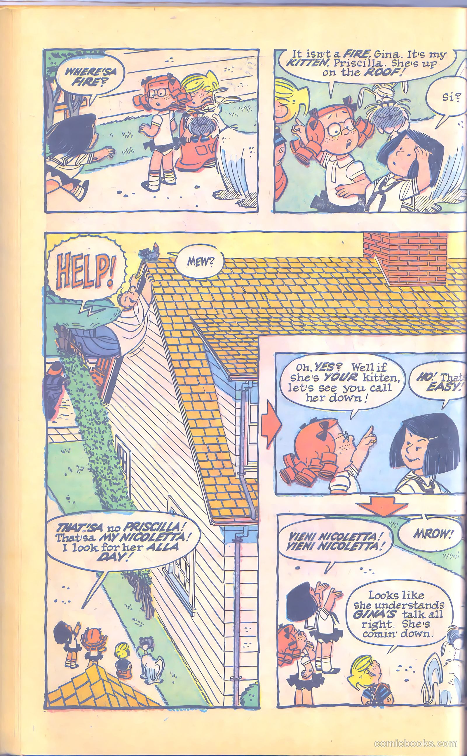 Dennis the Menace Giant #12 (1962) — page 54 of 84