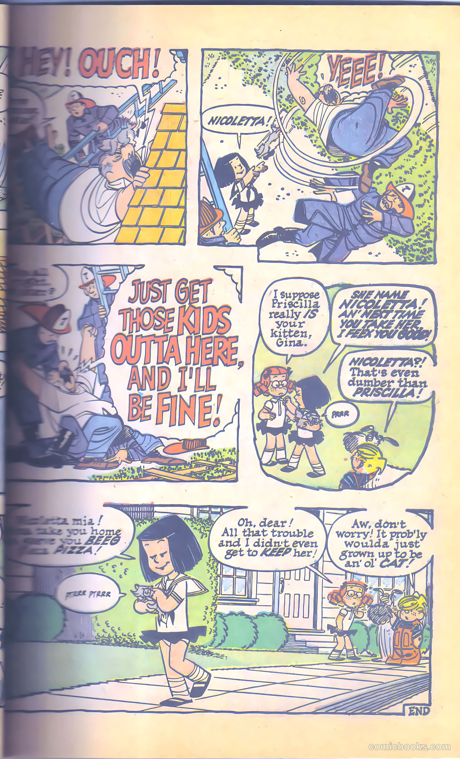 Dennis the Menace Giant #12 (1962) — page 55 of 84