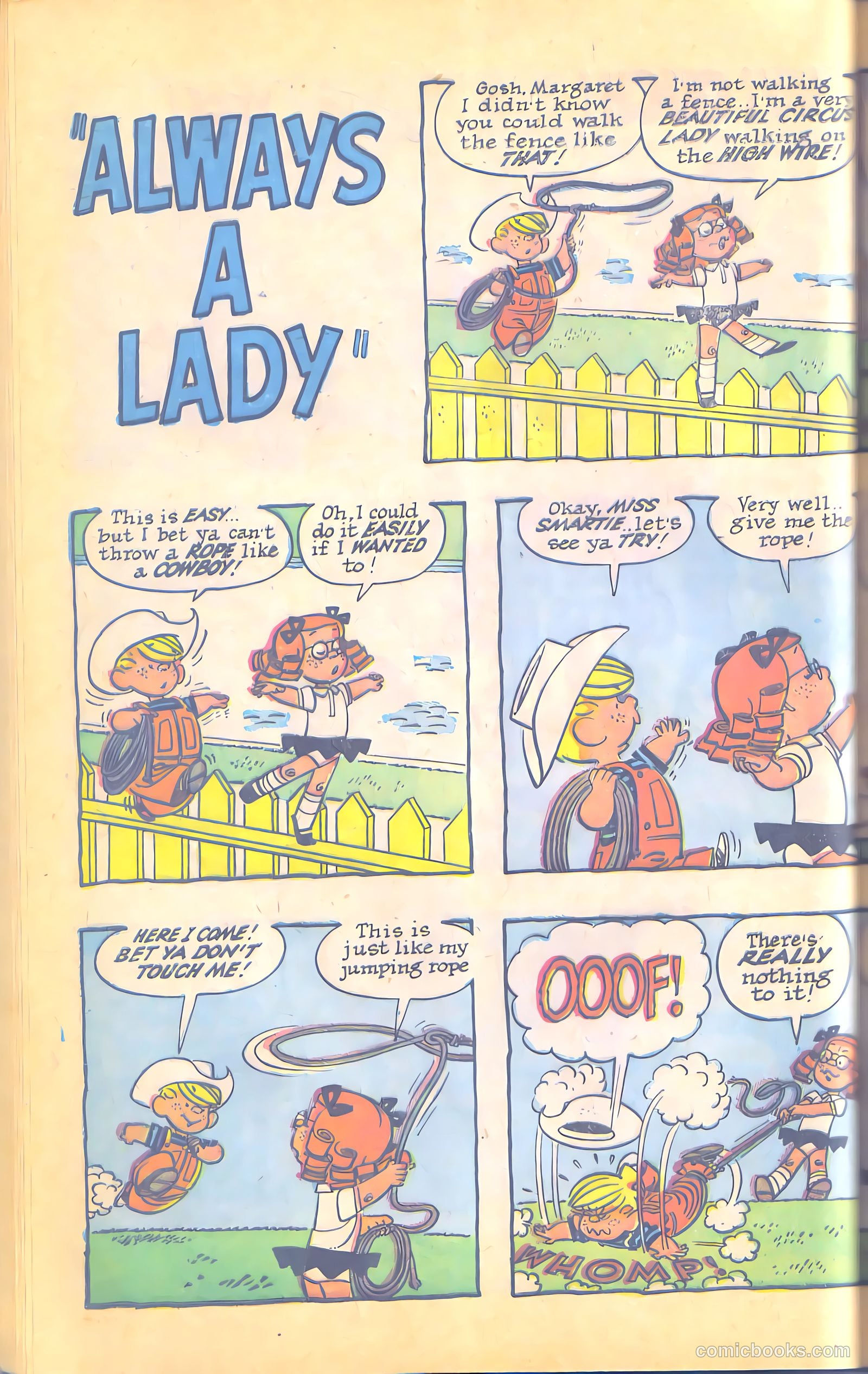 Dennis the Menace Giant #12 (1962) — page 56 of 84