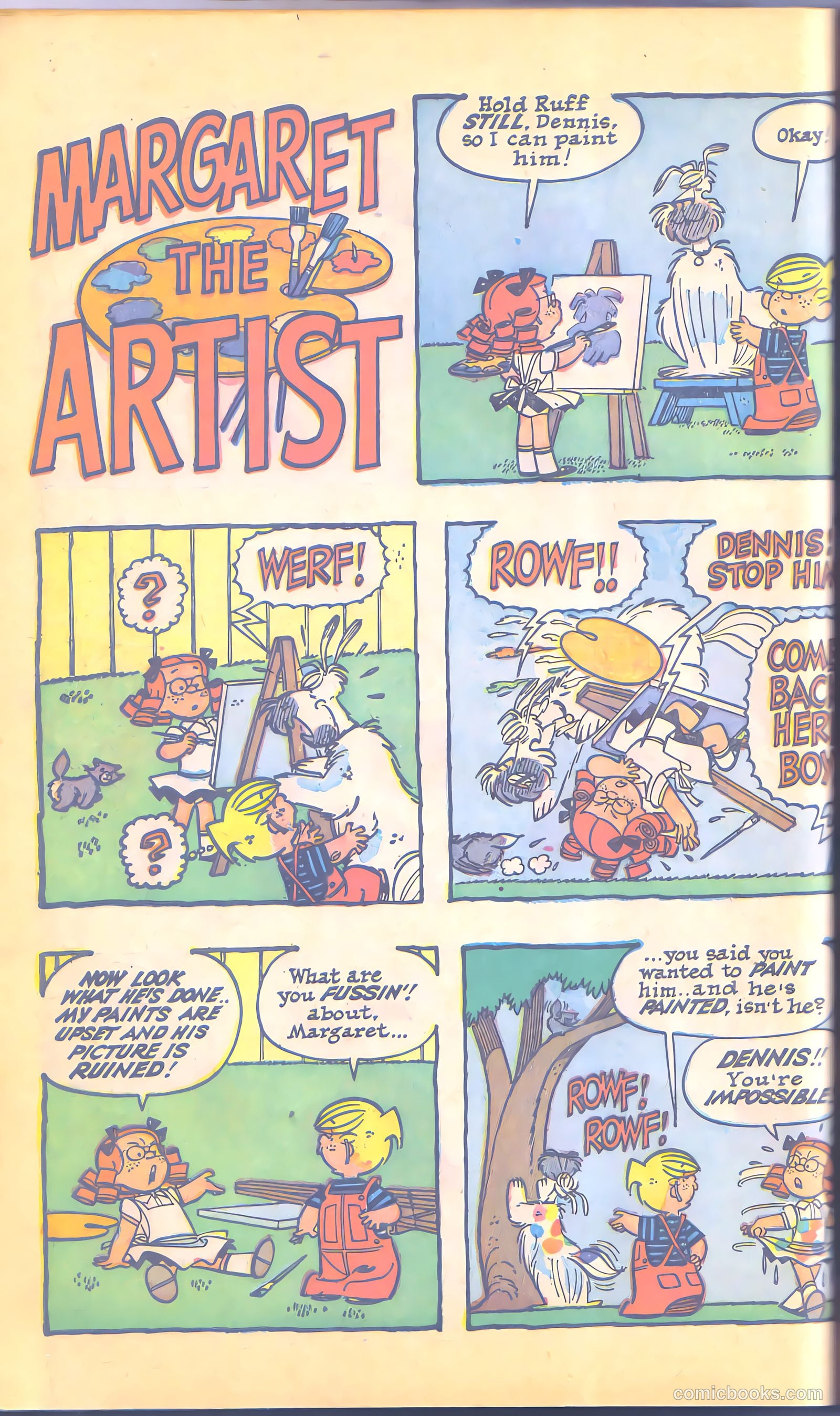 Dennis the Menace Giant #12 (1962) — page 58 of 84