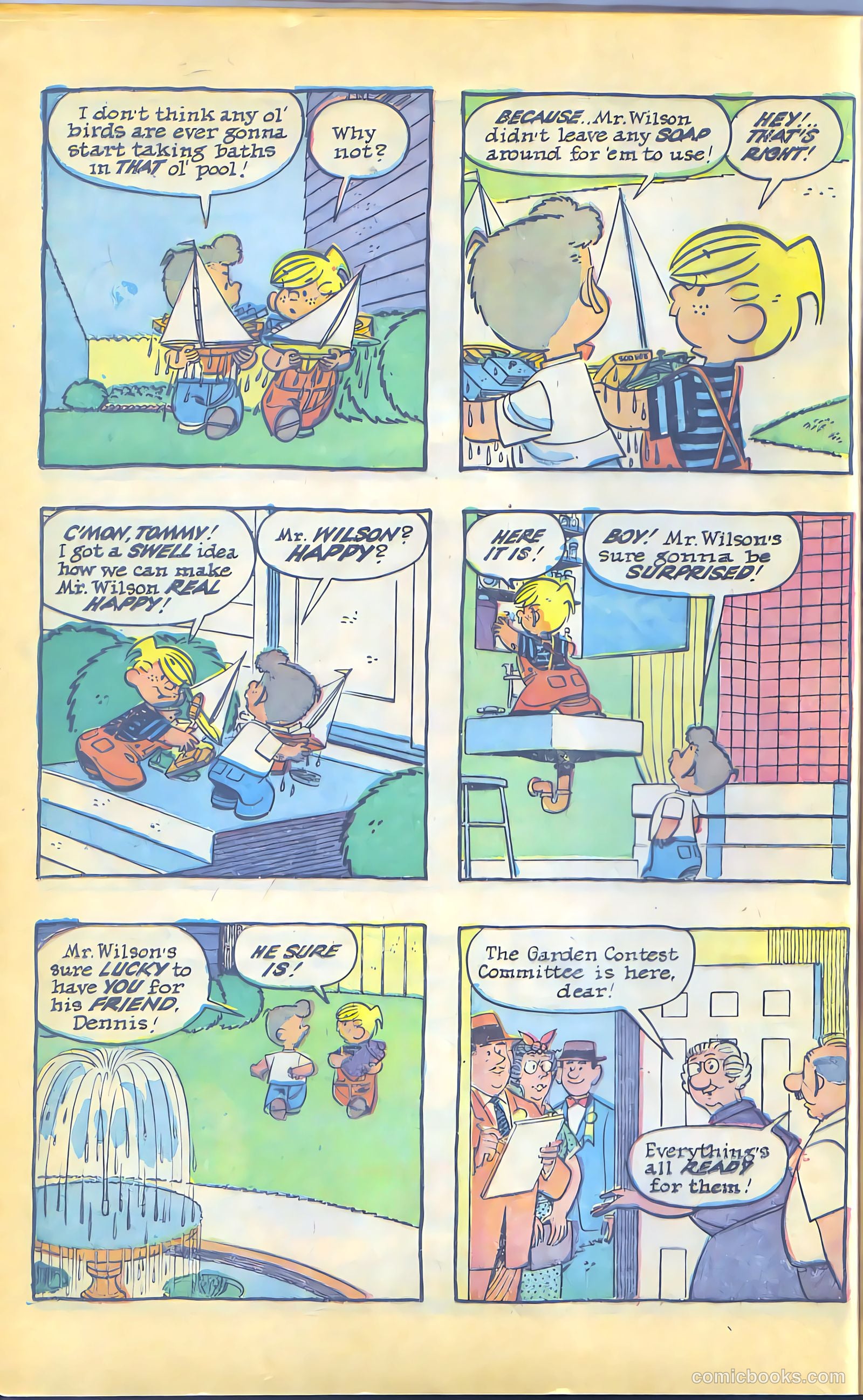 Dennis the Menace Giant #12 (1962) — page 72 of 84