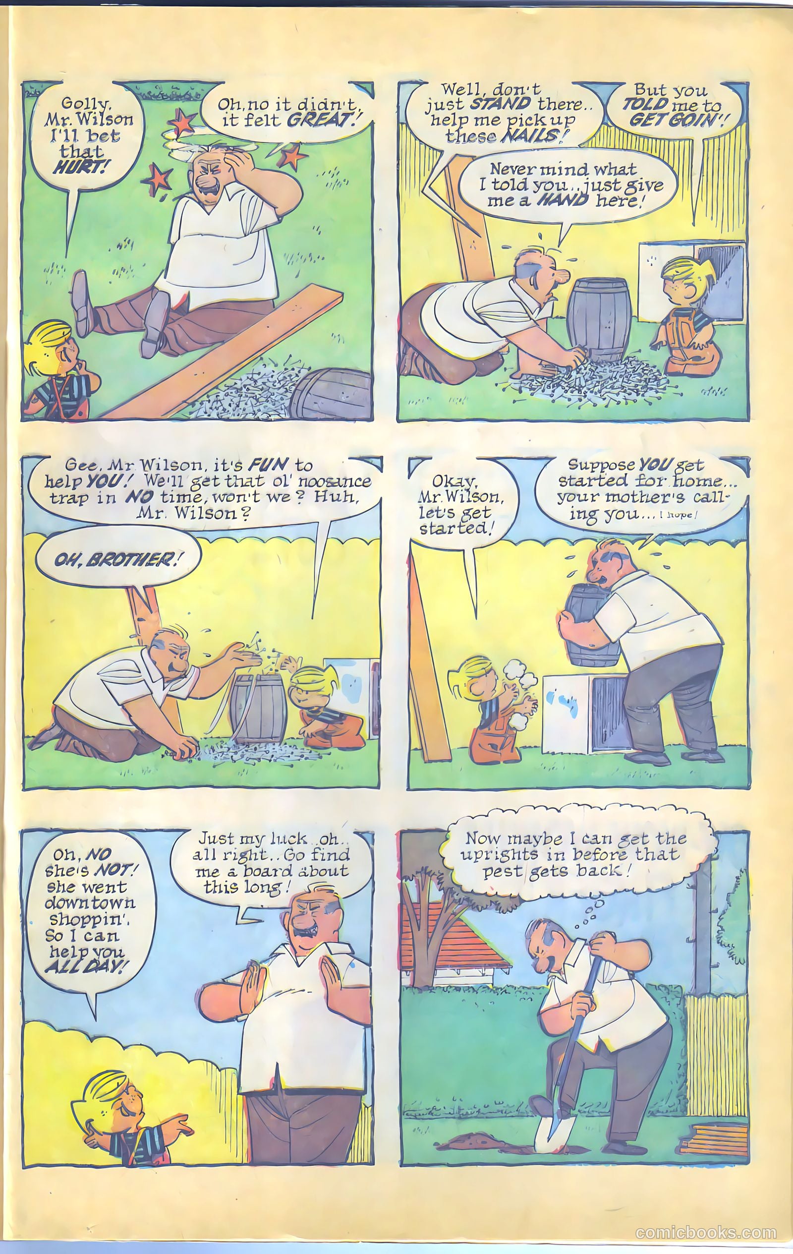 Dennis the Menace Giant #12 (1962) — page 77 of 84