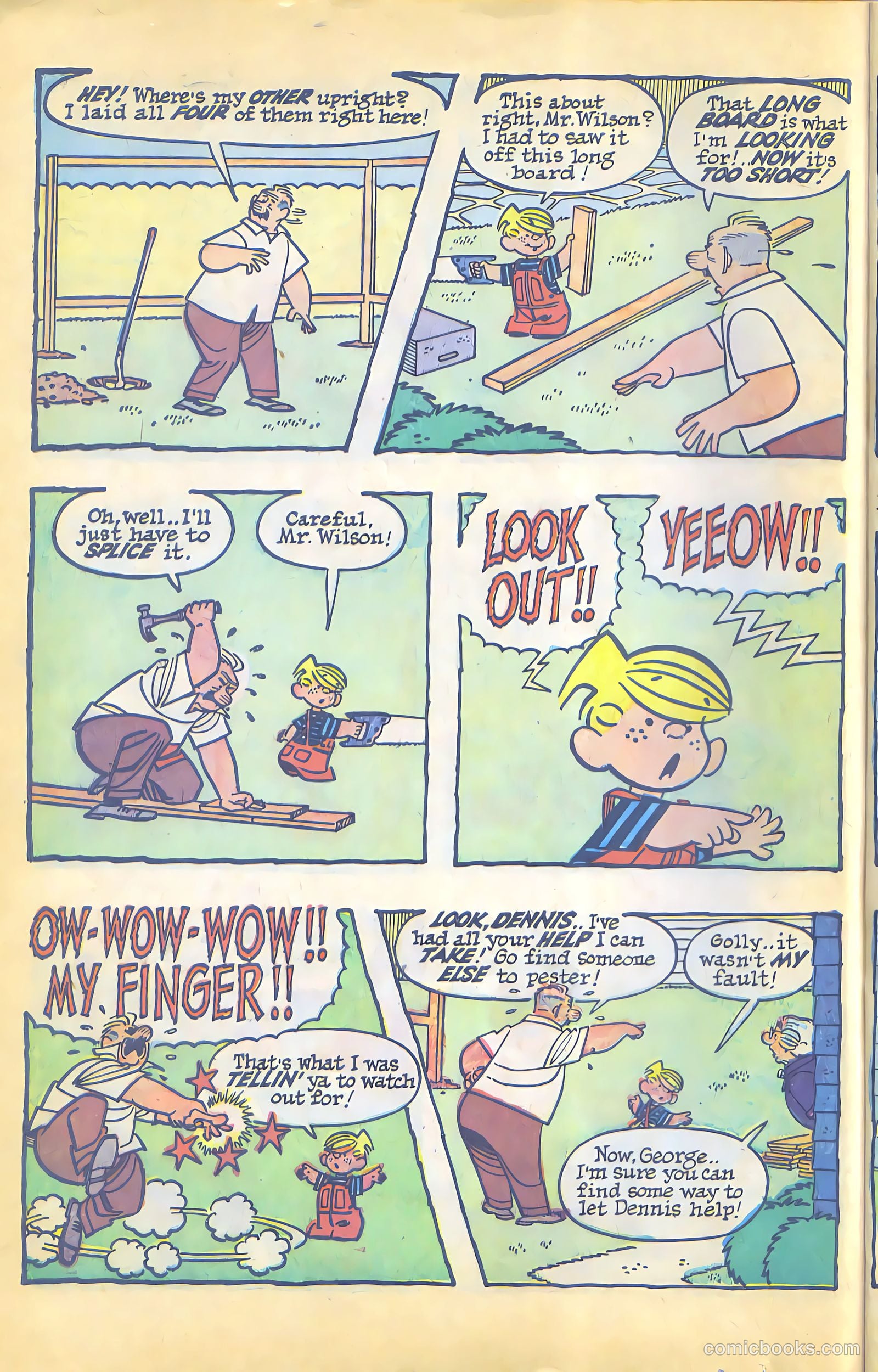 Dennis the Menace Giant #12 (1962) — page 78 of 84