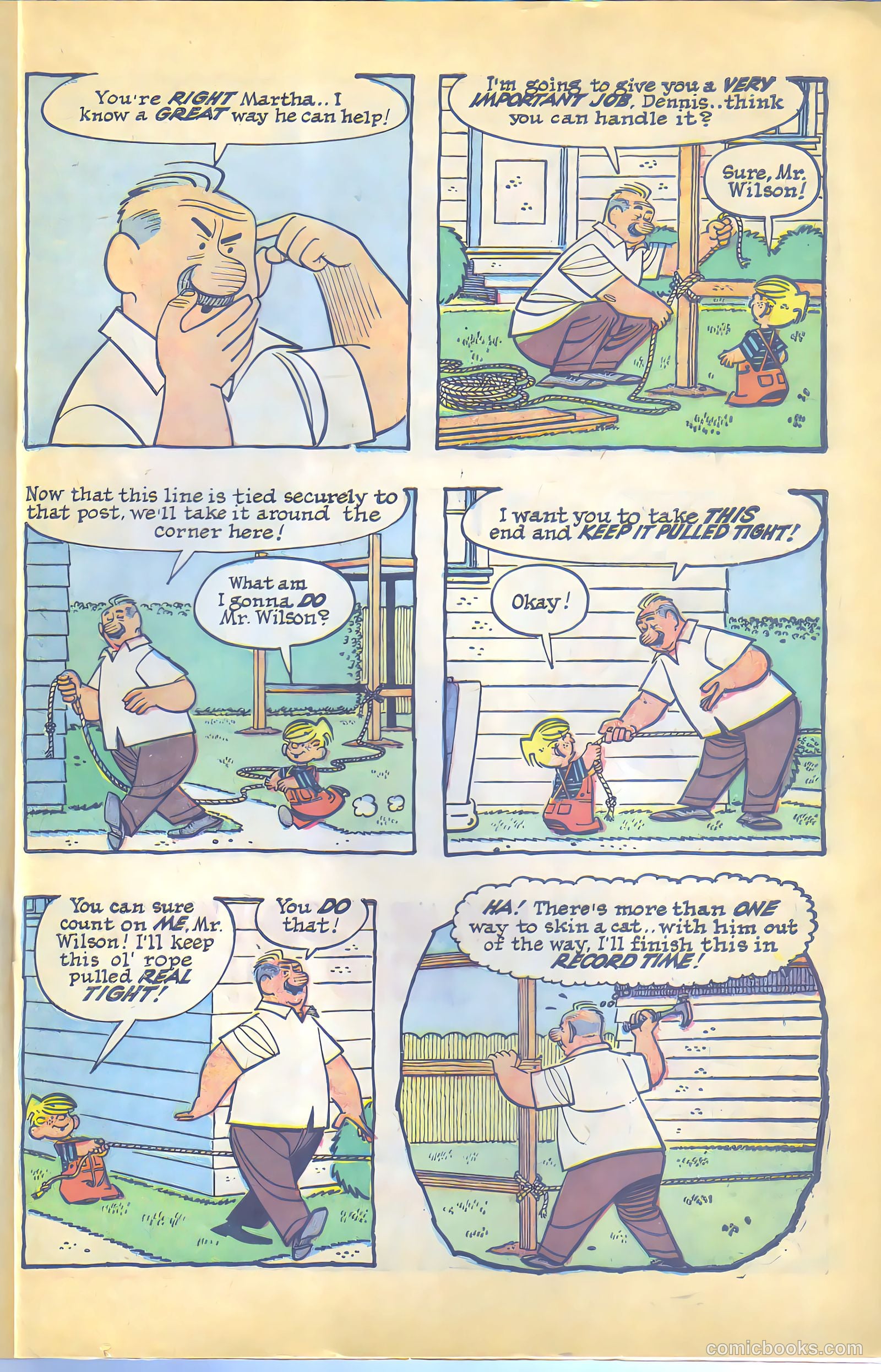 Dennis the Menace Giant #12 (1962) — page 79 of 84