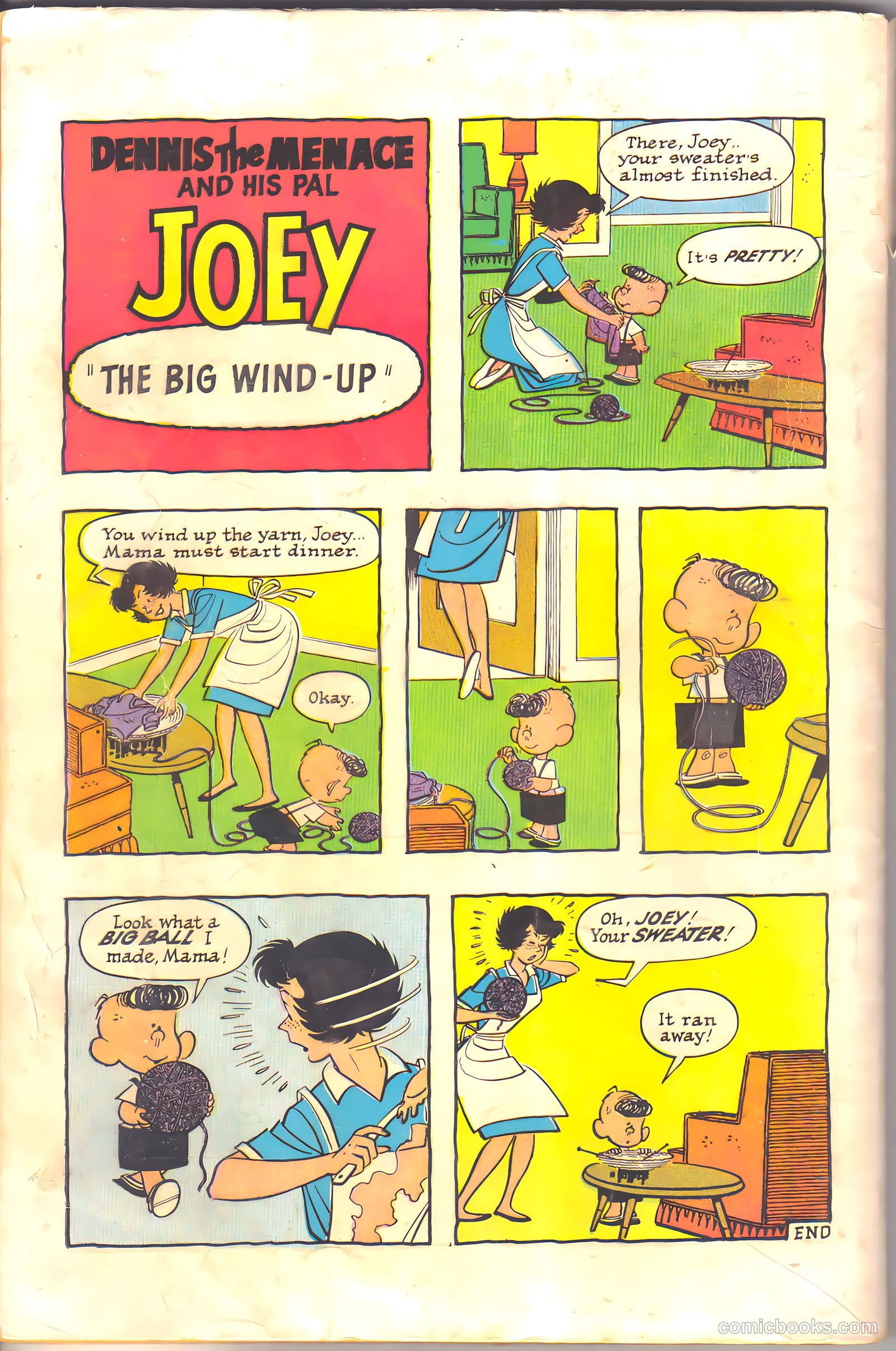 Dennis the Menace Giant #12 (1962) — page 84 of 84