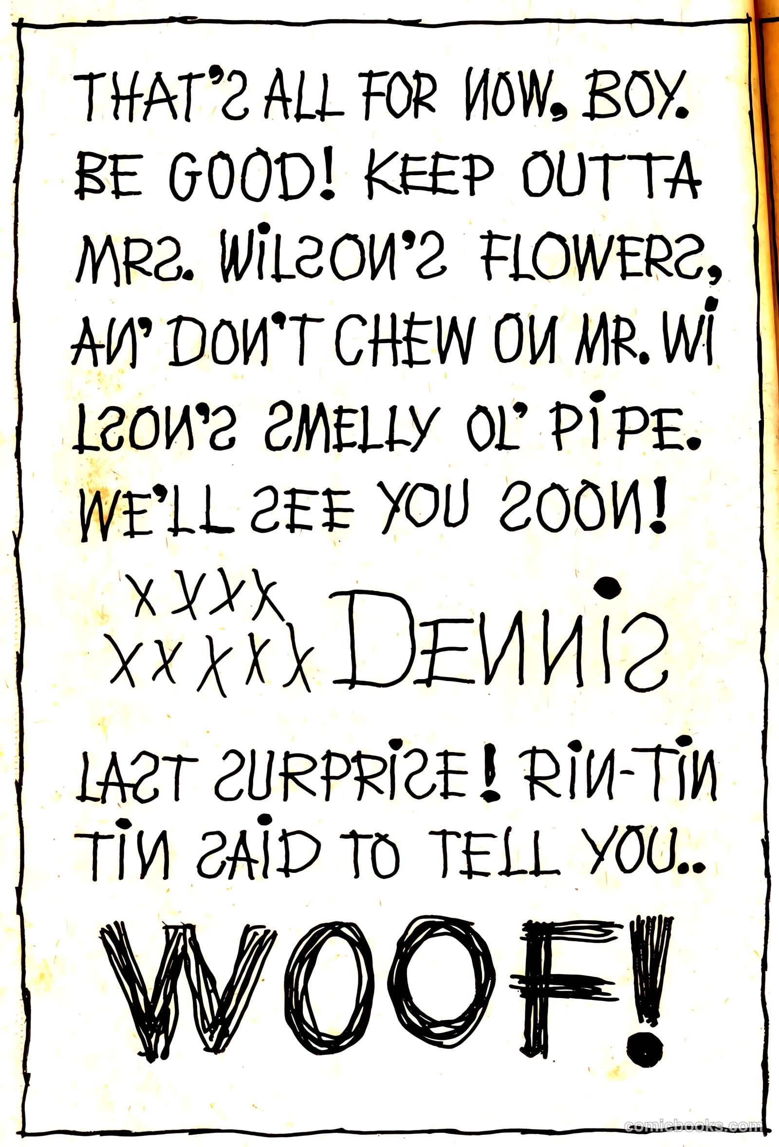 Dennis the Menace Giant #7 (1959) — page 60 of 100