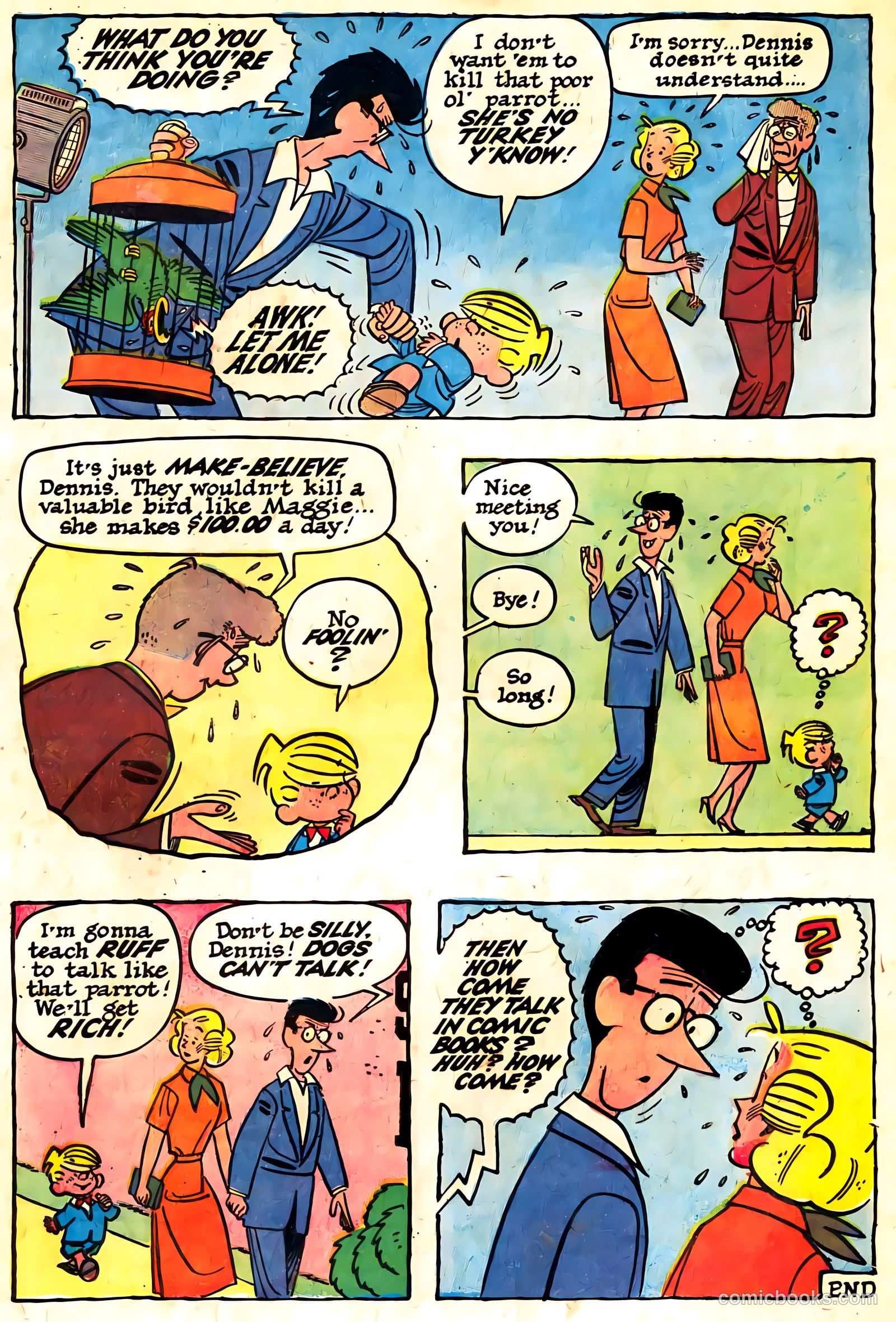 Dennis the Menace Giant #7 (1959) — page 85 of 100
