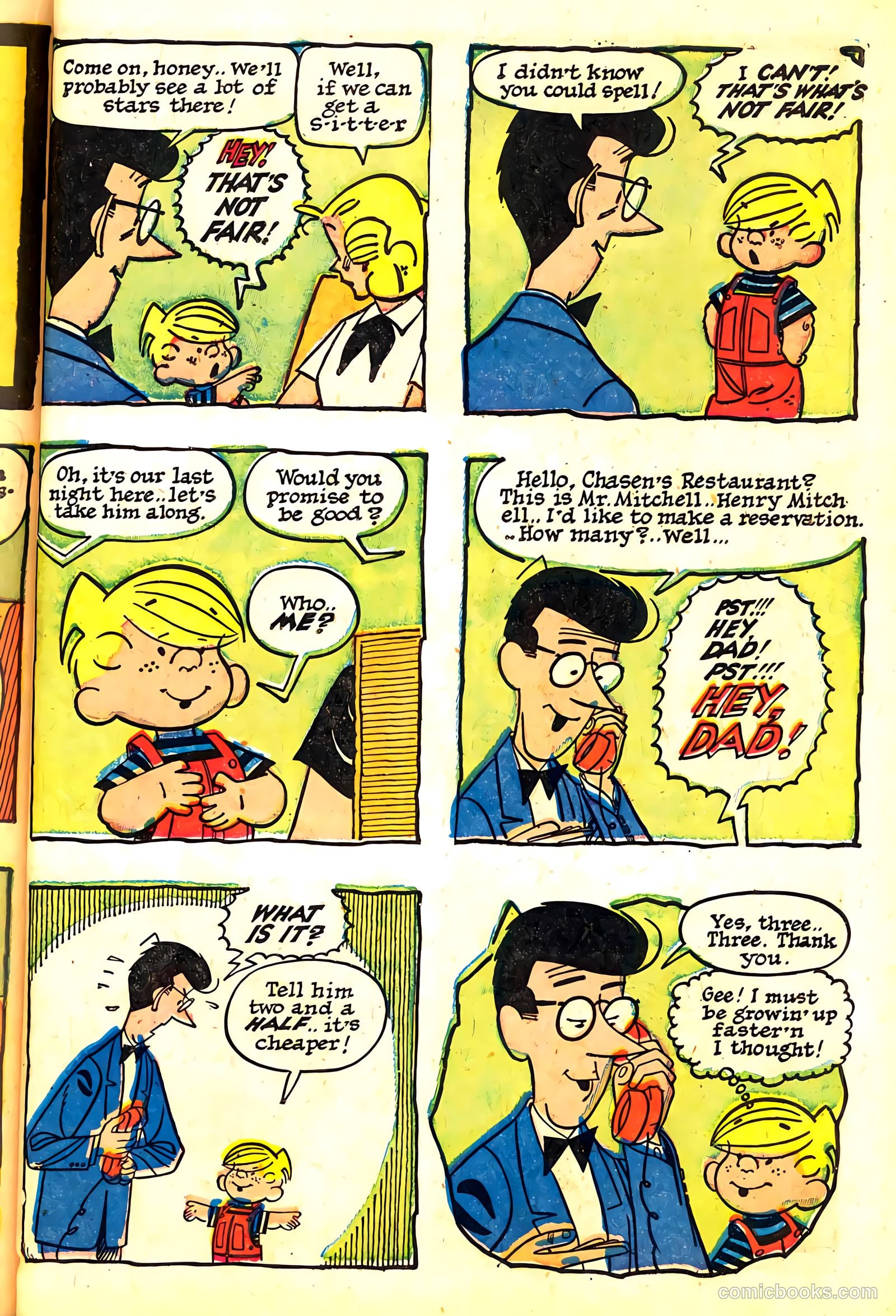 Dennis the Menace Giant #7 (1959) — page 87 of 100