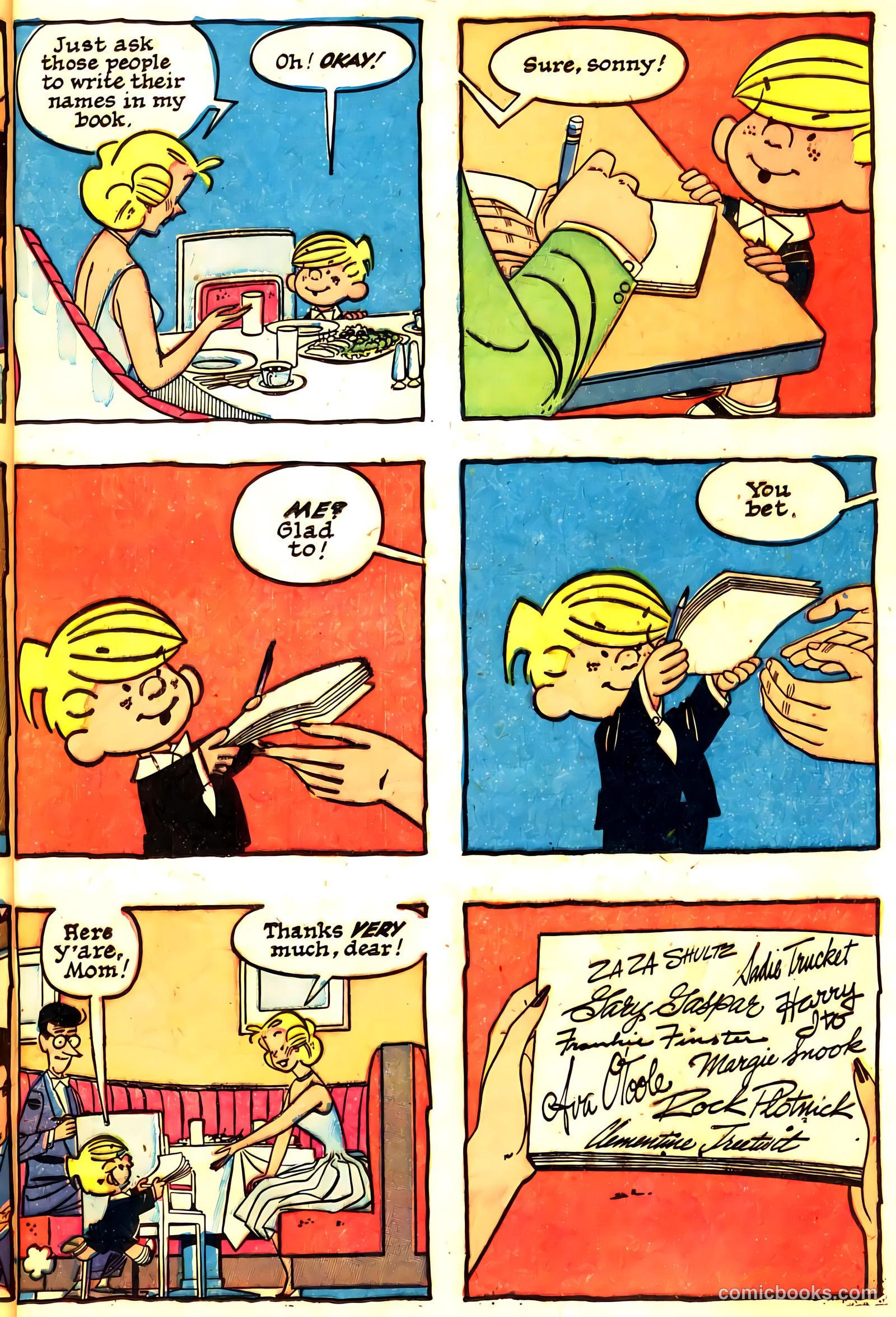 Dennis the Menace Giant #7 (1959) — page 93 of 100
