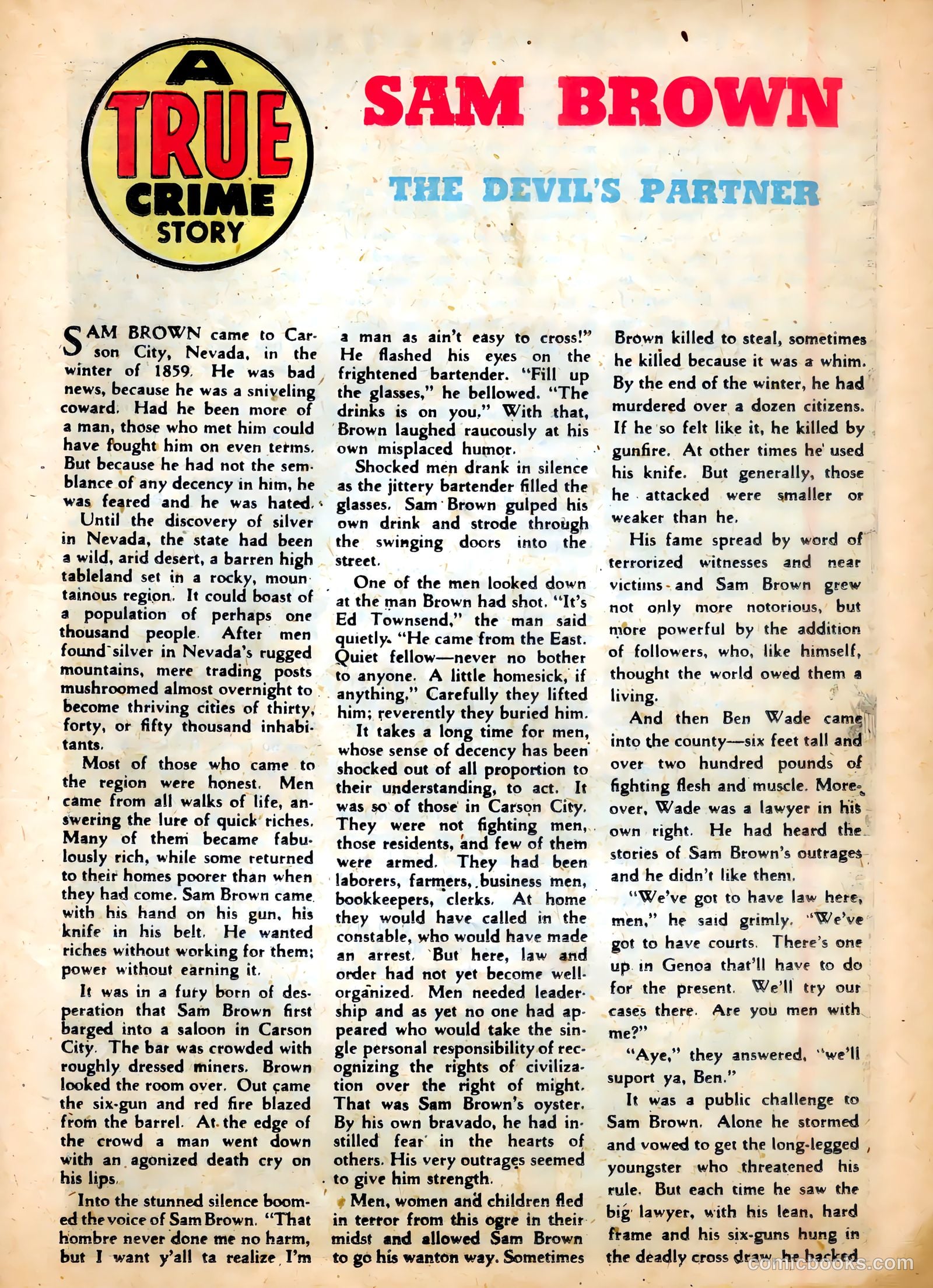Desperado #1 (1948) — page 25 of 36
