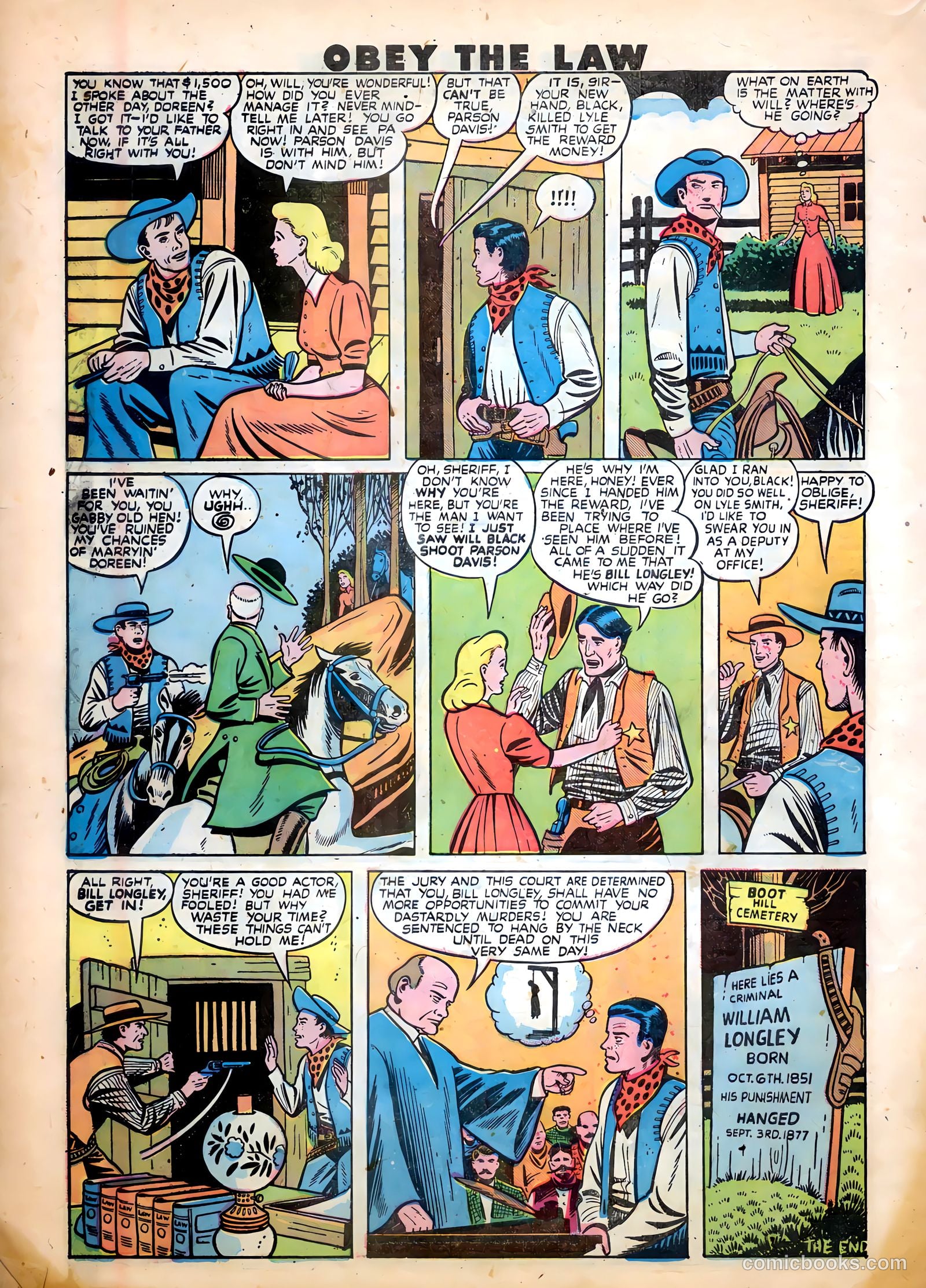 Desperado #1 (1948) — page 34 of 36