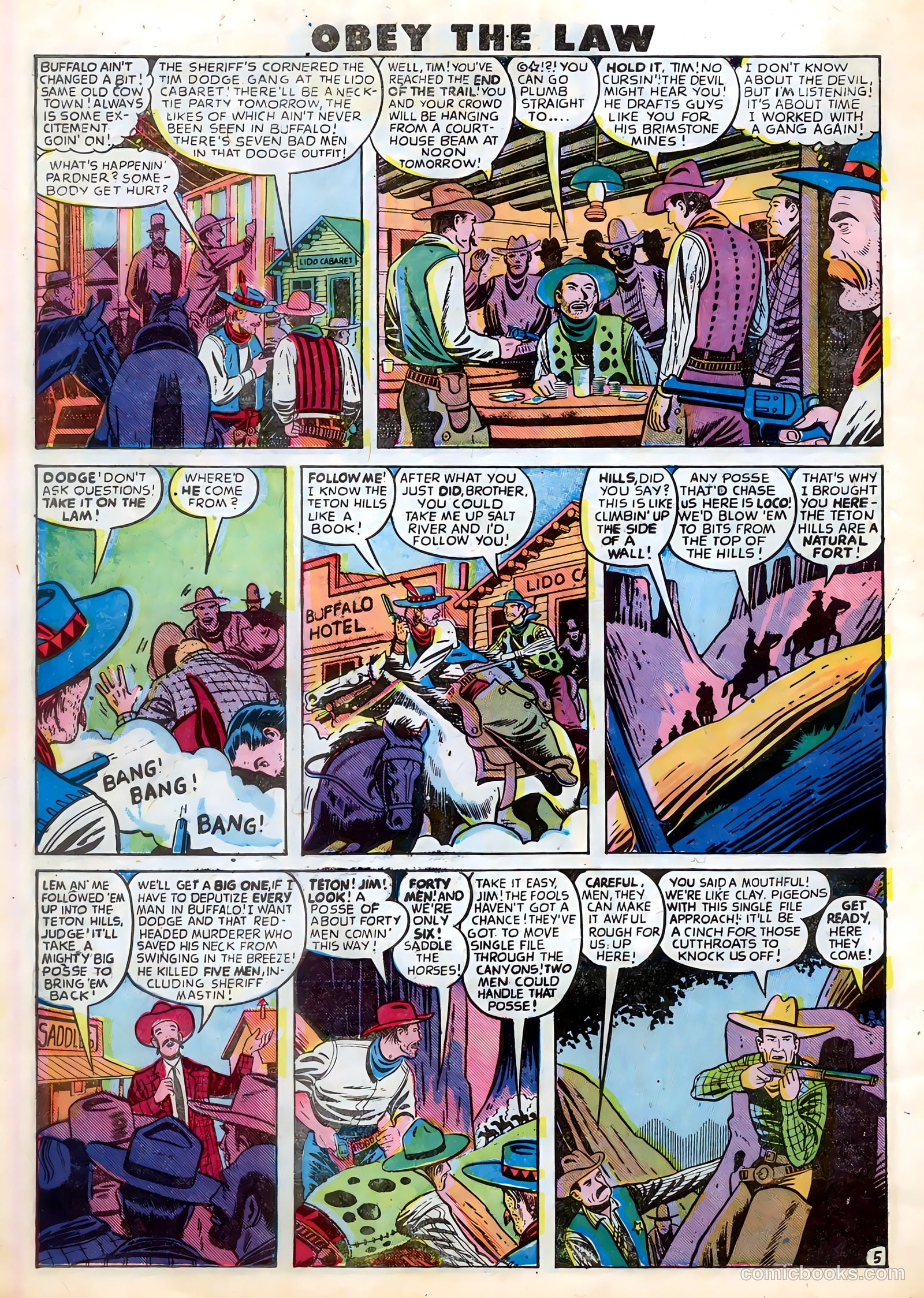 Desperado #2 (1948) — page 32 of 36