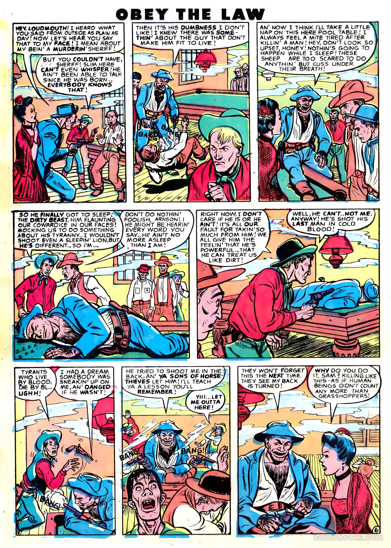 Desperado #3 (1948) — page 20 of 36