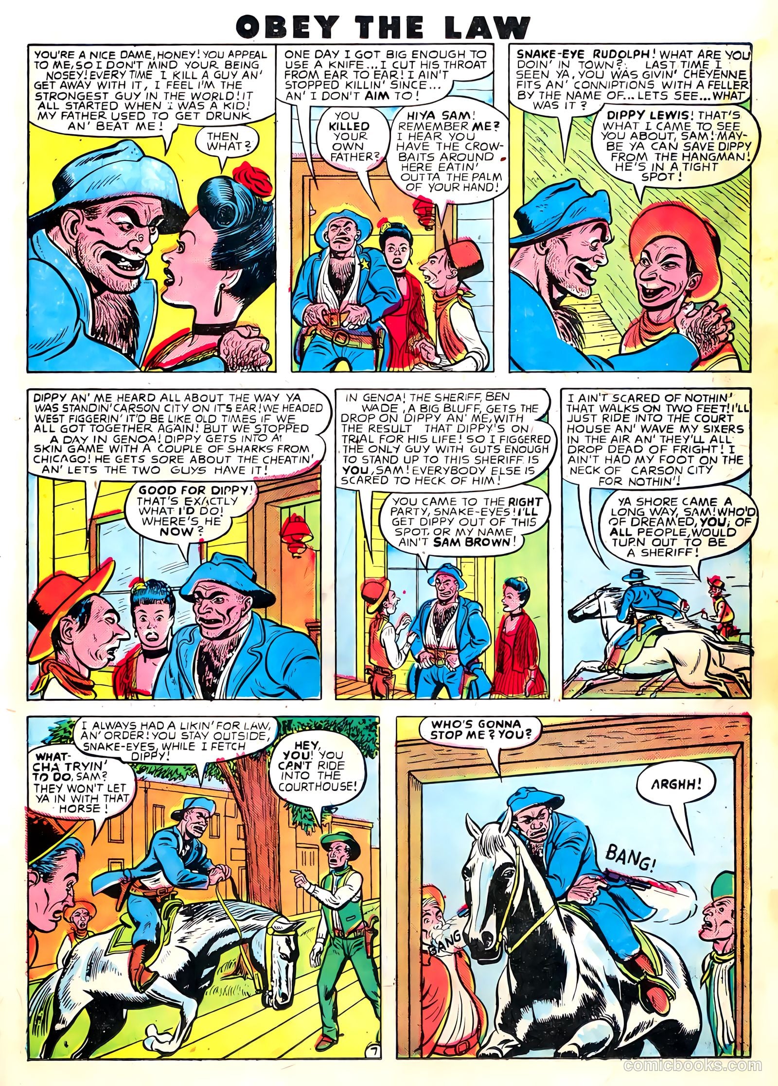 Desperado #3 (1948) — page 21 of 36