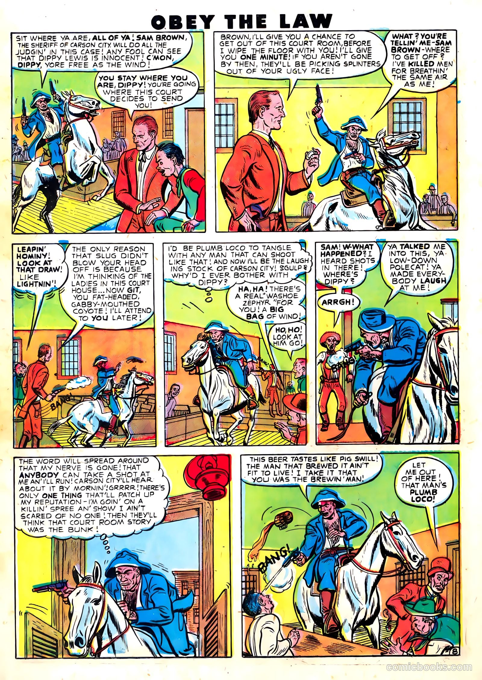 Desperado #3 (1948) — page 22 of 36