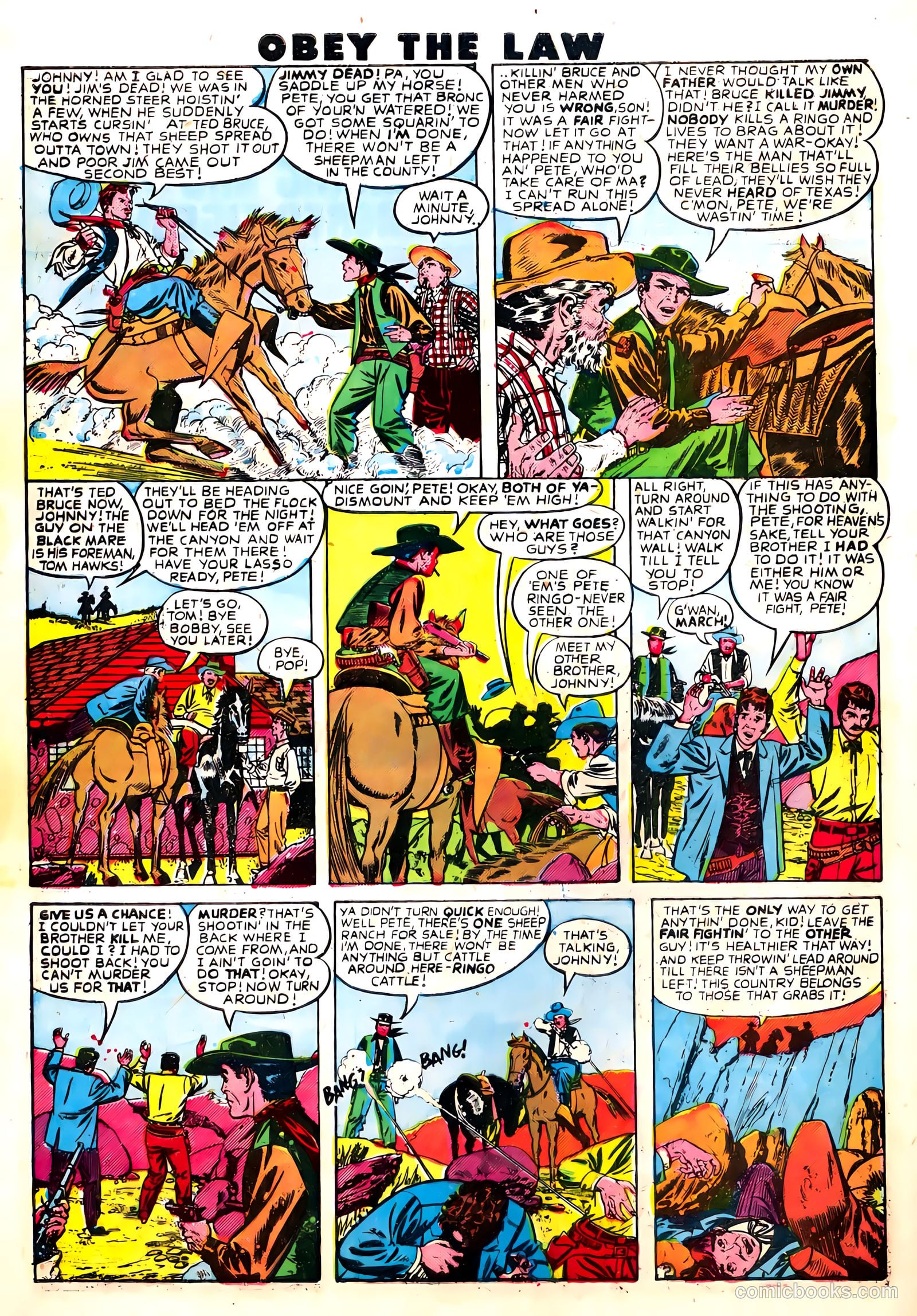 Desperado #3 (1948) — page 28 of 36