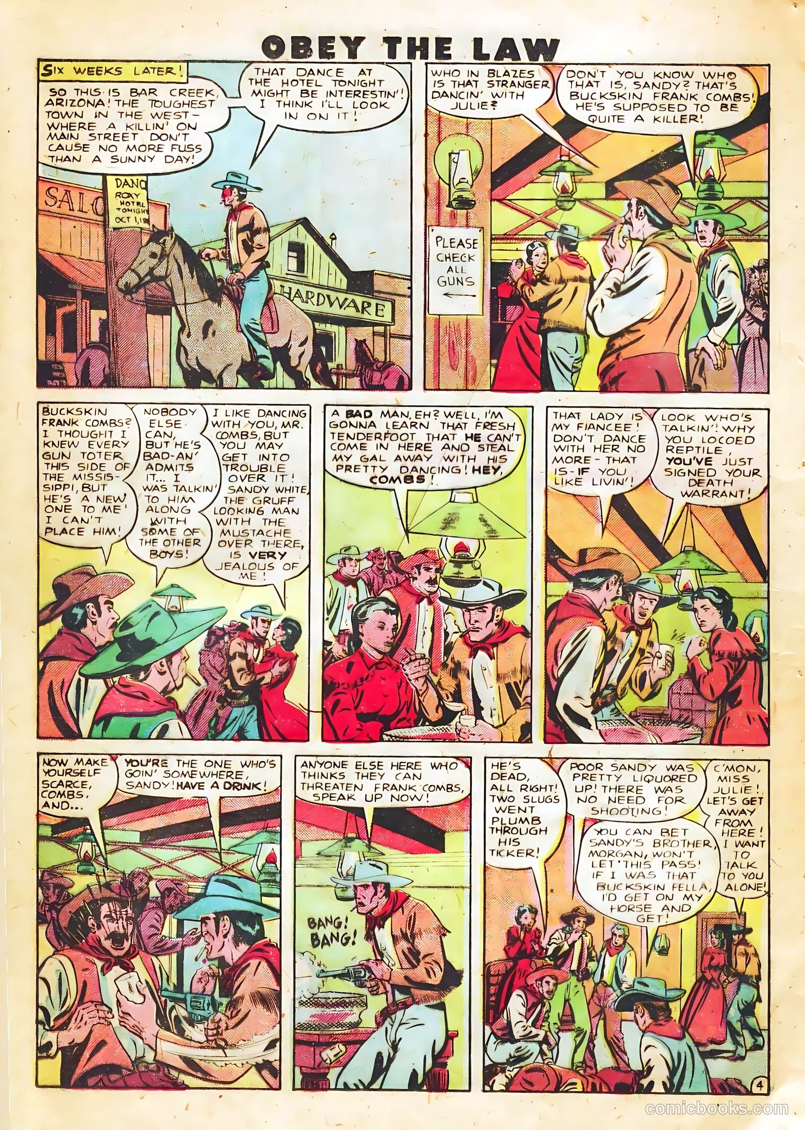 Desperado #7 (1949) — page 20 of 52