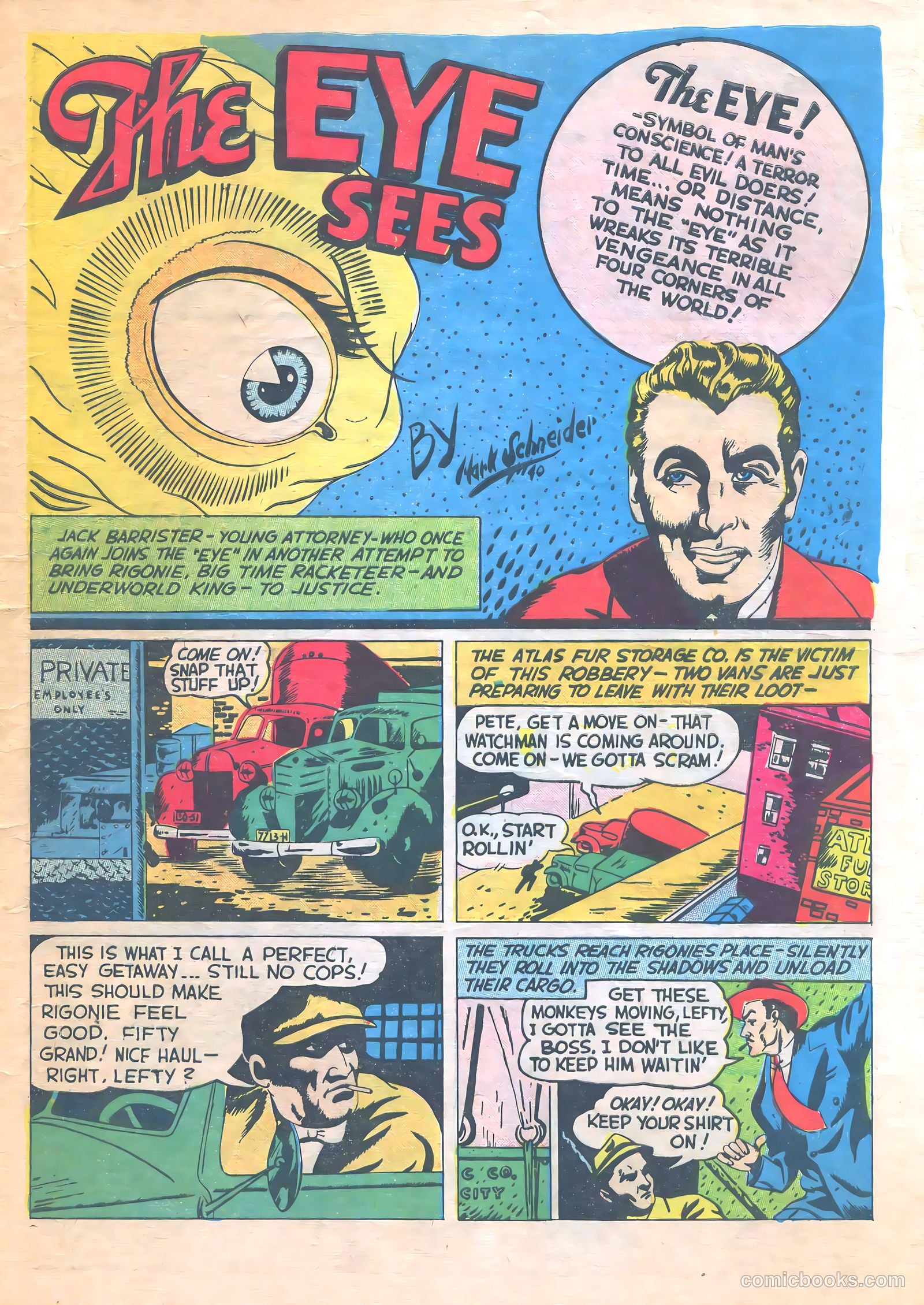 Detective Eye #1 (1940) — page 13 of 67