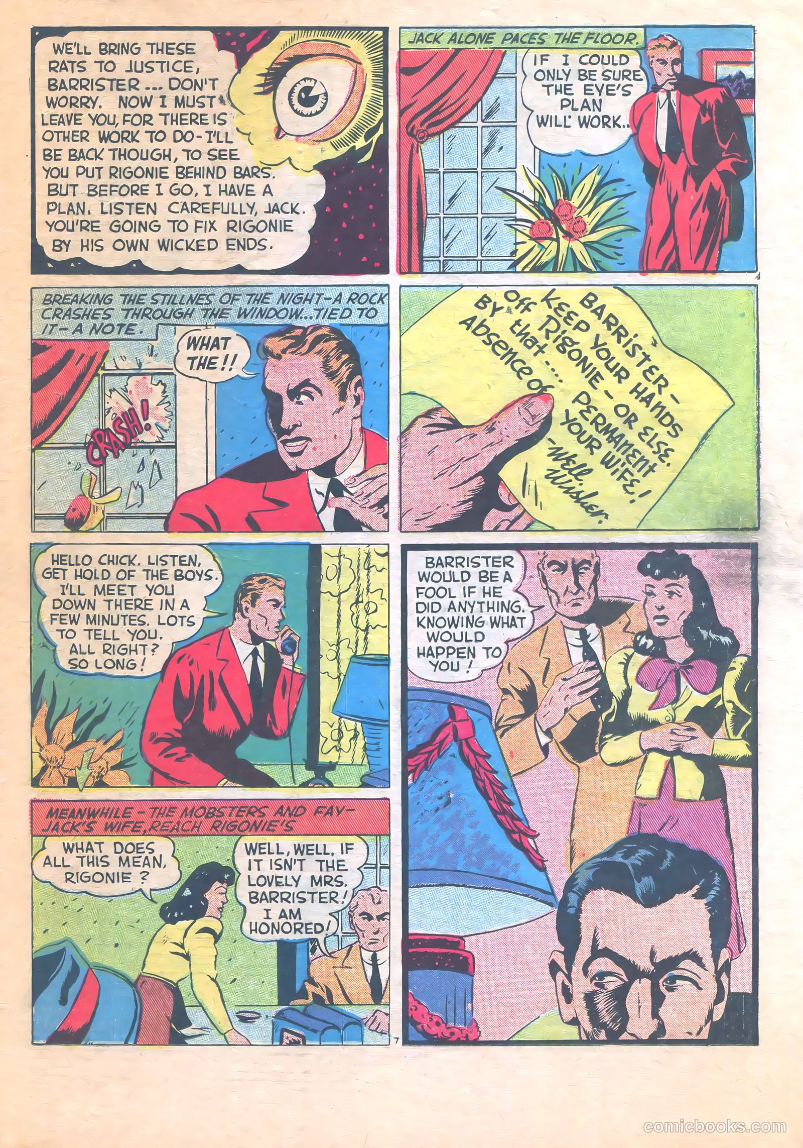 Detective Eye #1 (1940) — page 19 of 67
