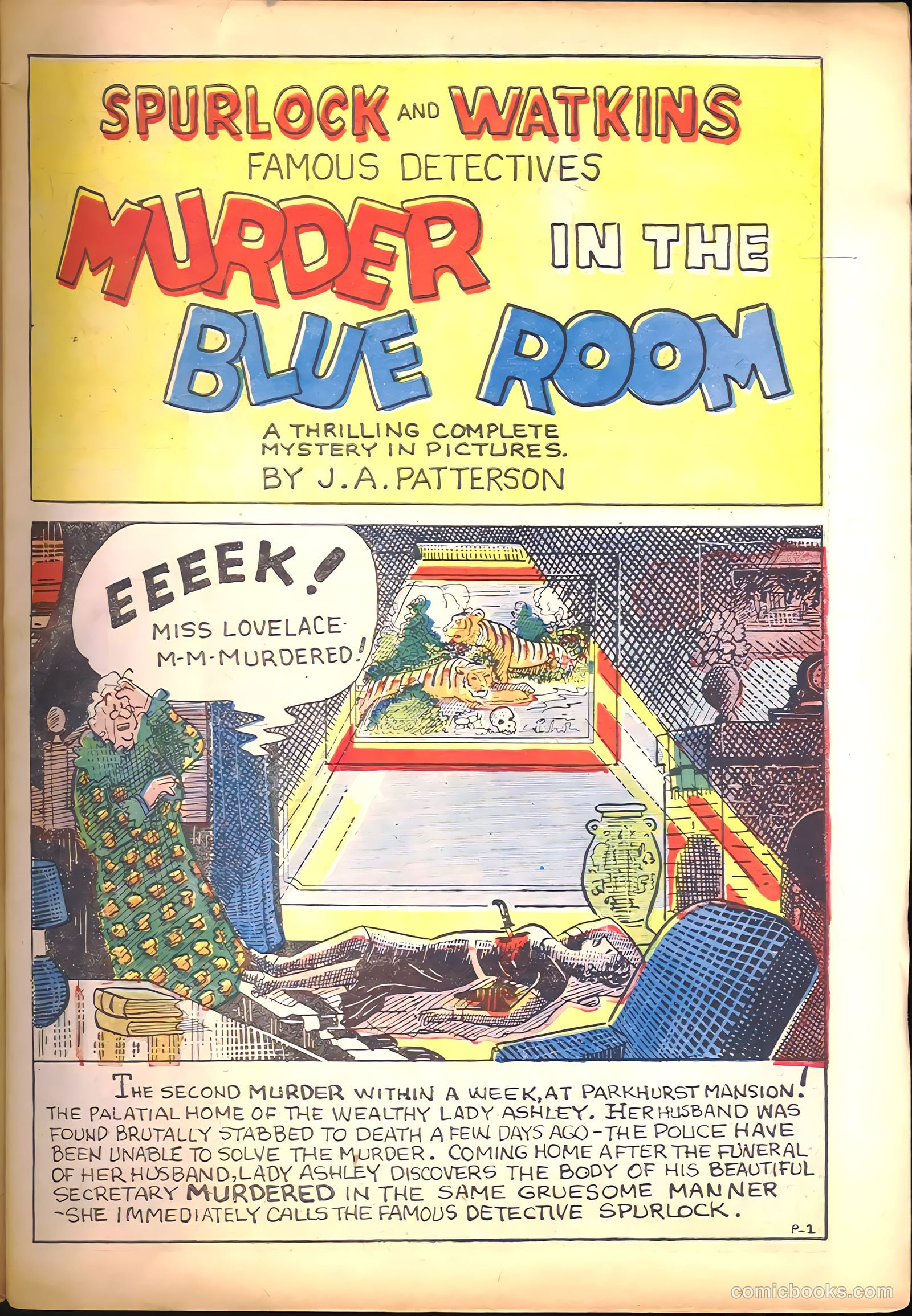 Detective Picture Stories #1 (1936) — page 11 of 68