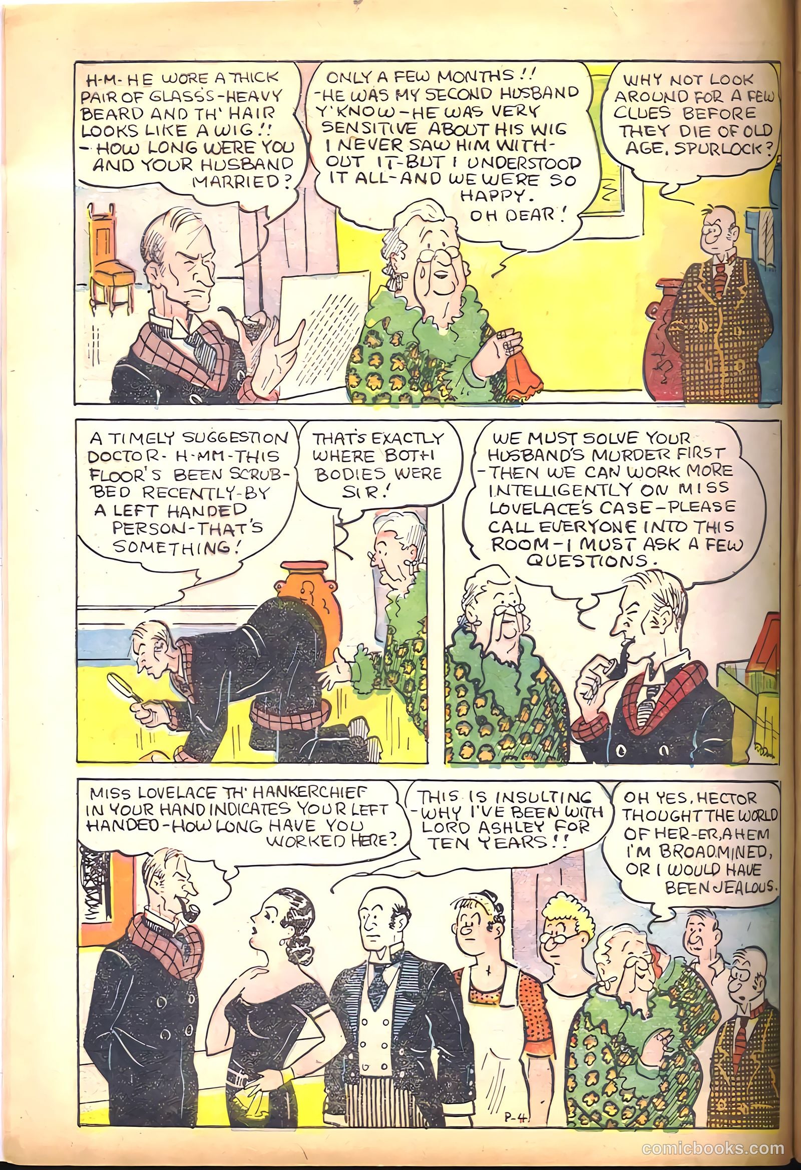 Detective Picture Stories #1 (1936) — page 14 of 68