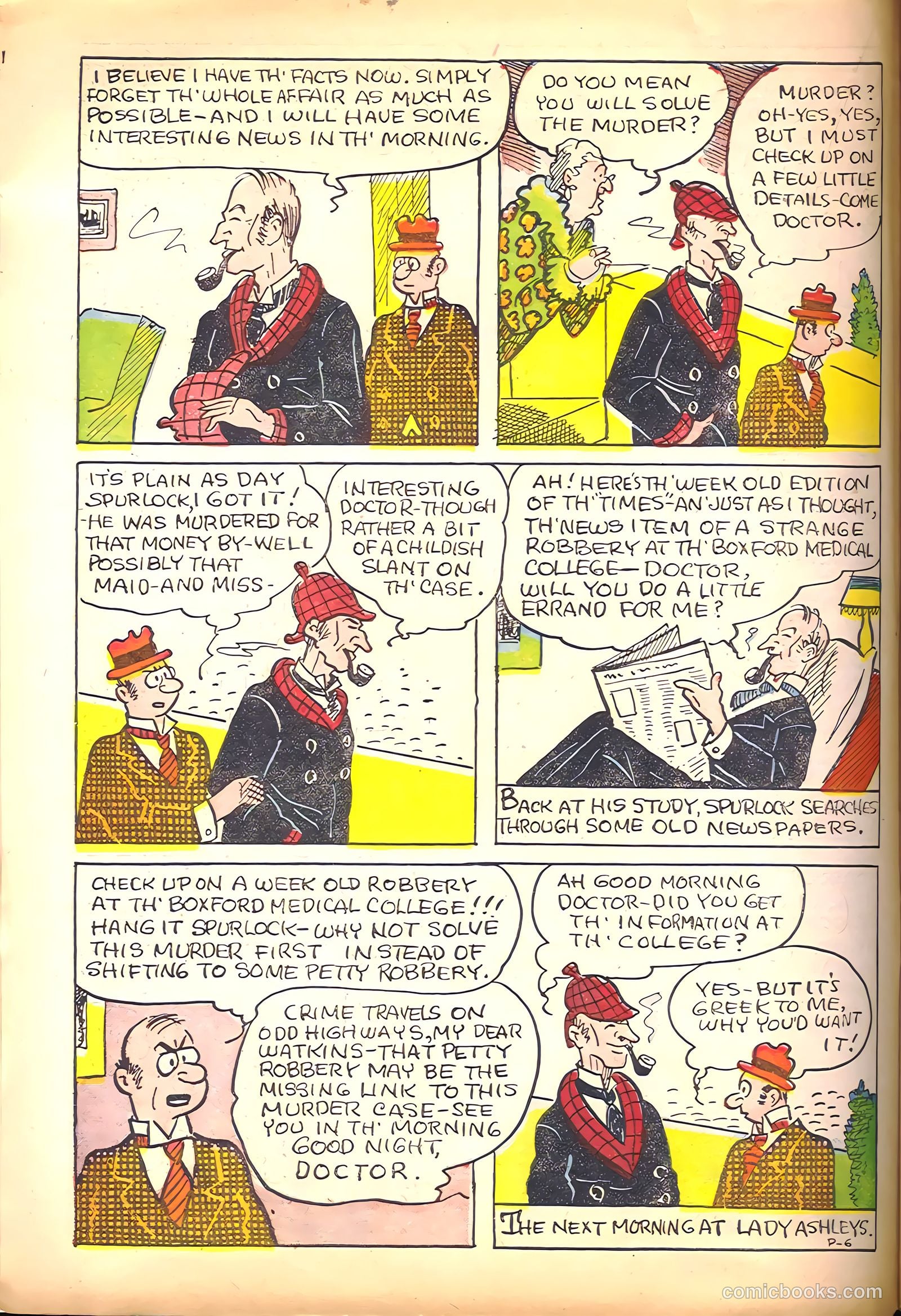 Detective Picture Stories #1 (1936) — page 16 of 68