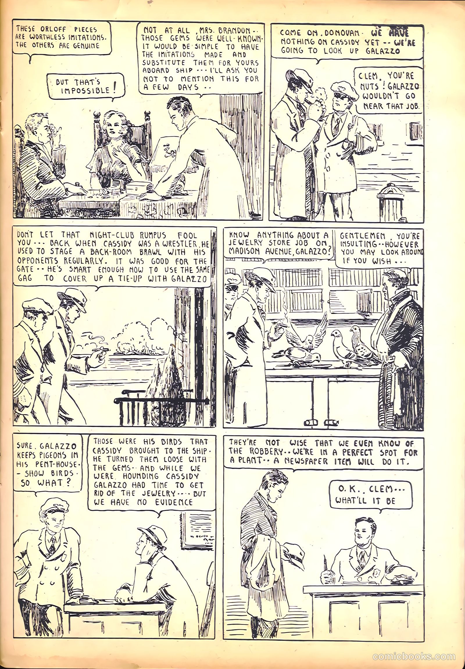 Detective Picture Stories #1 (1936) — page 39 of 68