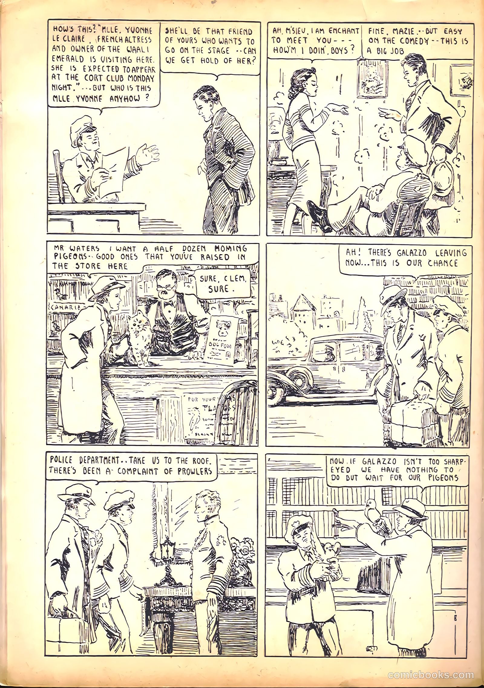 Detective Picture Stories #1 (1936) — page 40 of 68