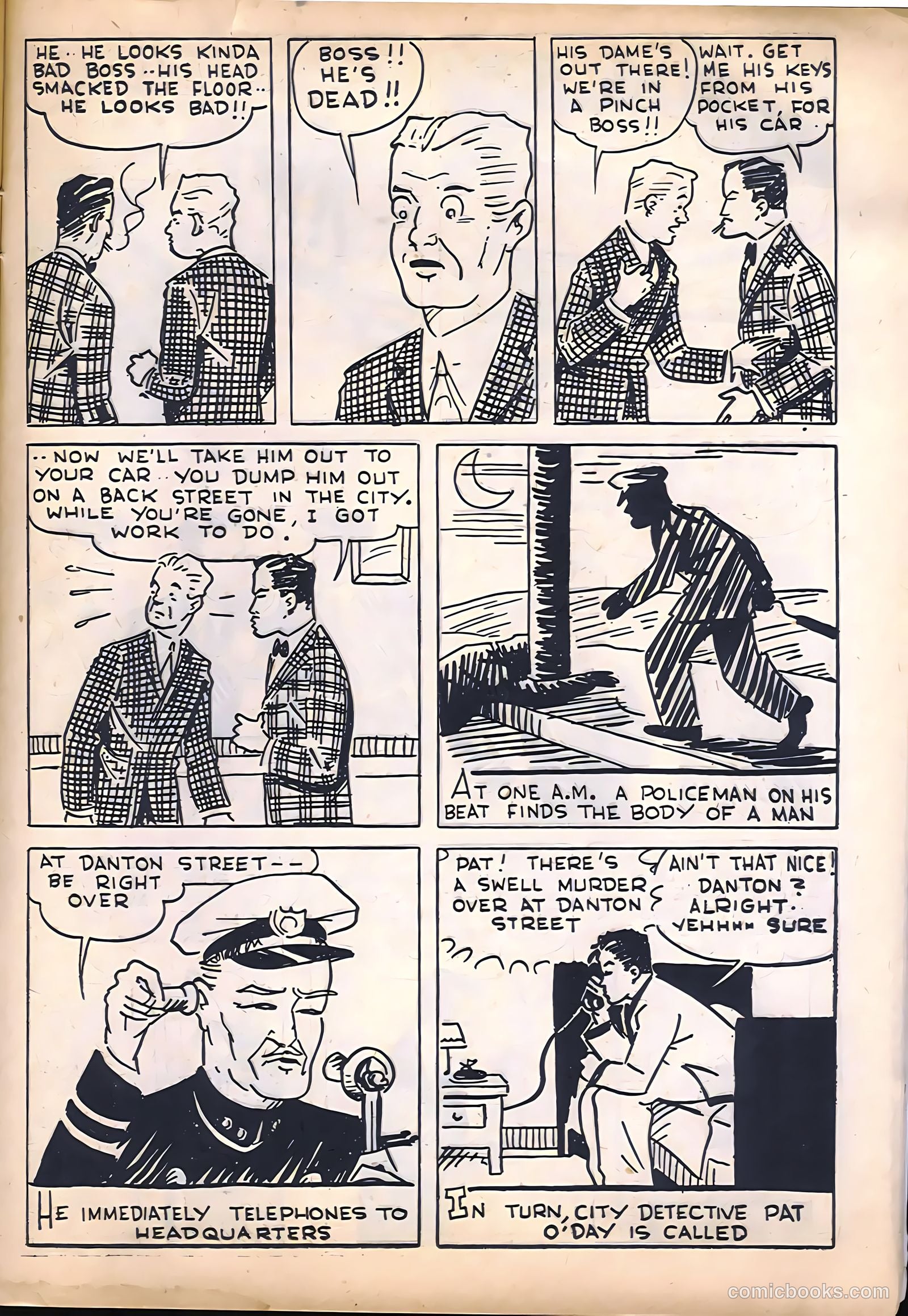 Detective Picture Stories #1 (1936) — page 45 of 68