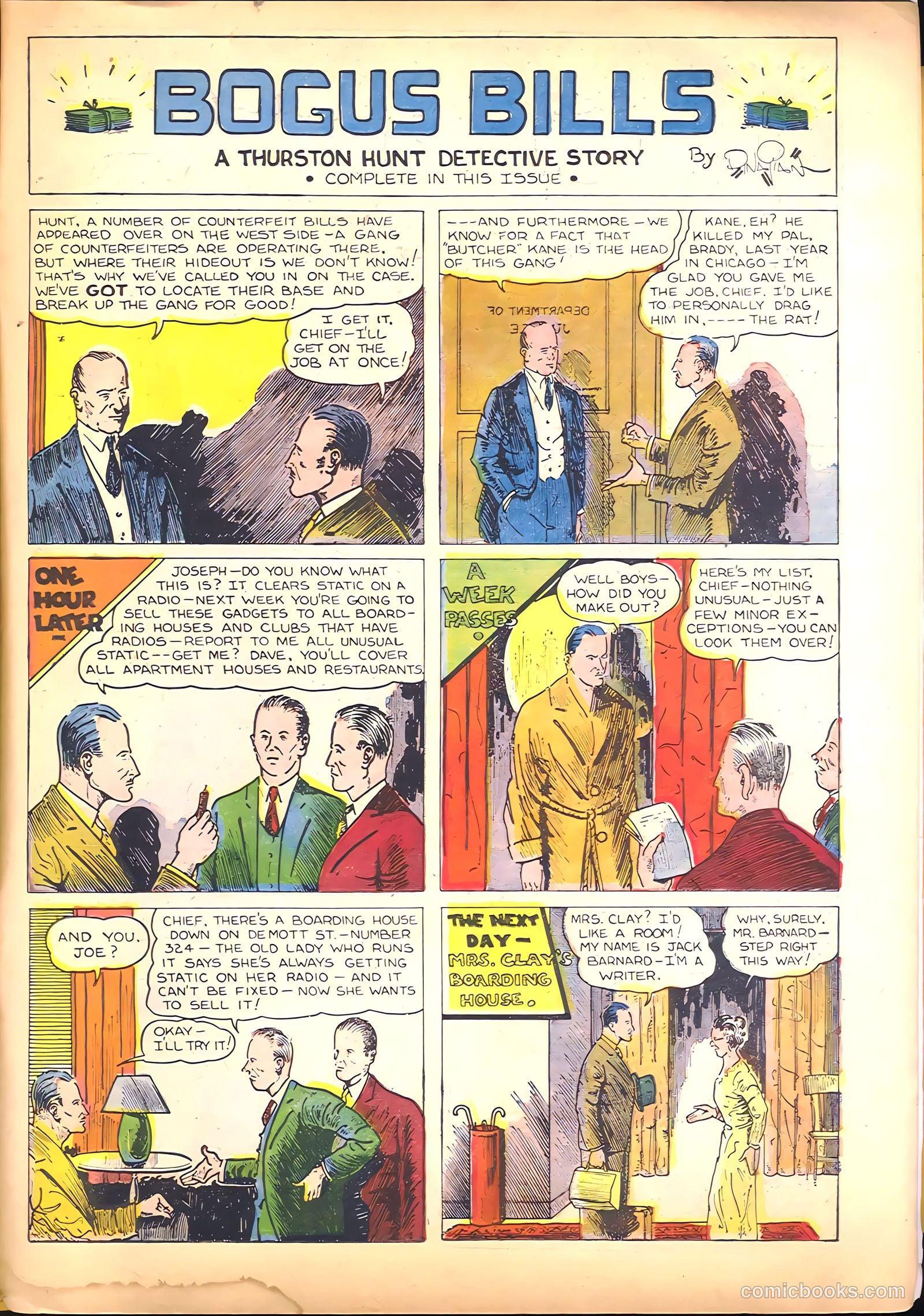 Detective Picture Stories #1 (1936) — page 61 of 68