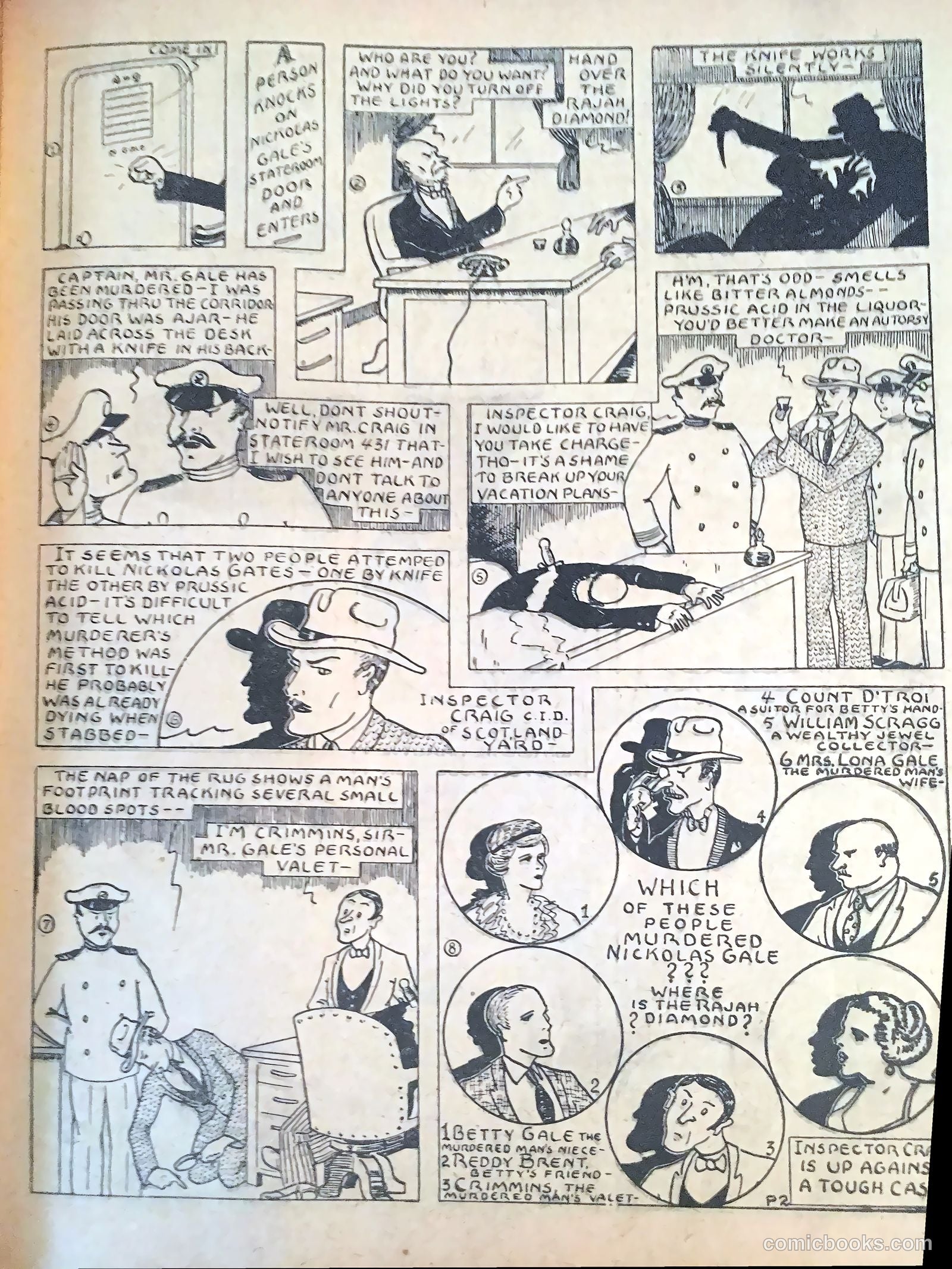 Detective Picture Stories #2 (1937) — page 21 of 65