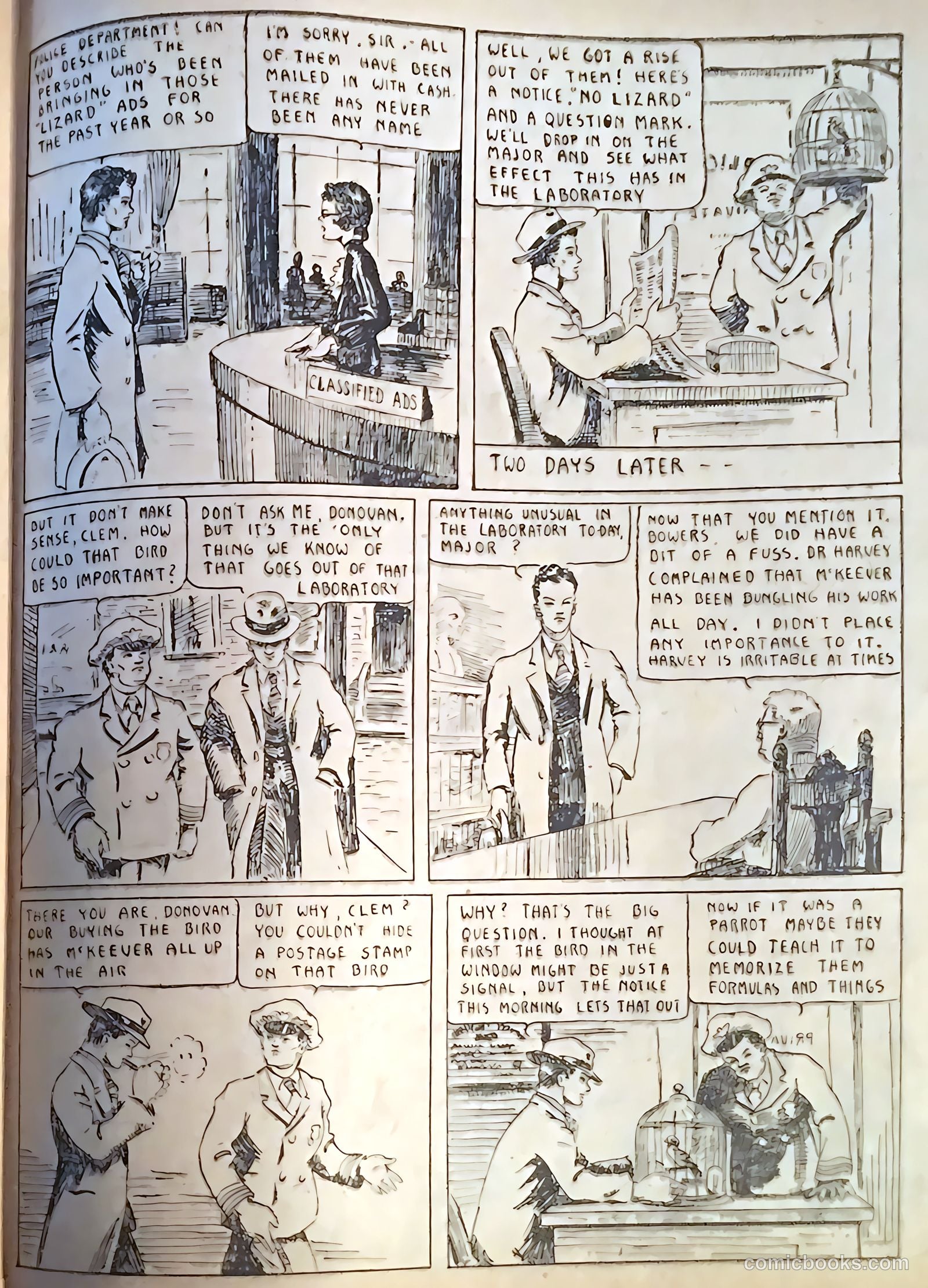 Detective Picture Stories #2 (1937) — page 44 of 65