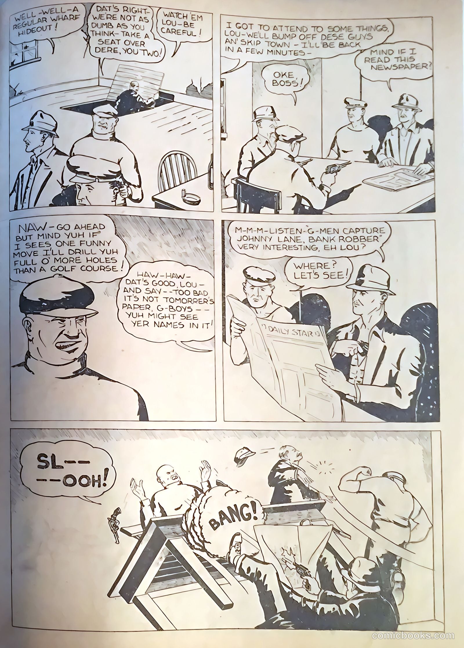 Detective Picture Stories #2 (1937) — page 56 of 65