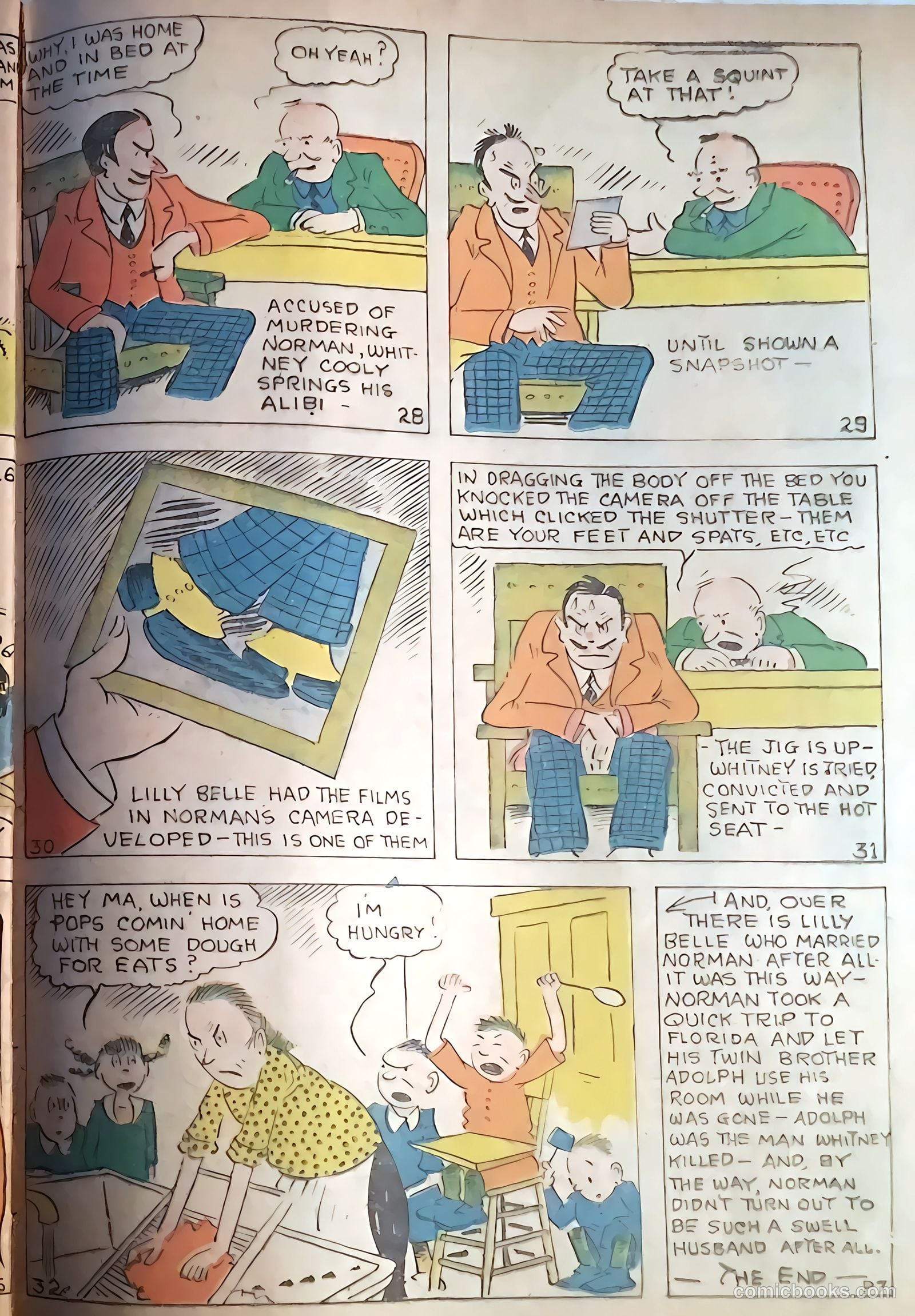 Detective Picture Stories #2 (1937) — page 64 of 65