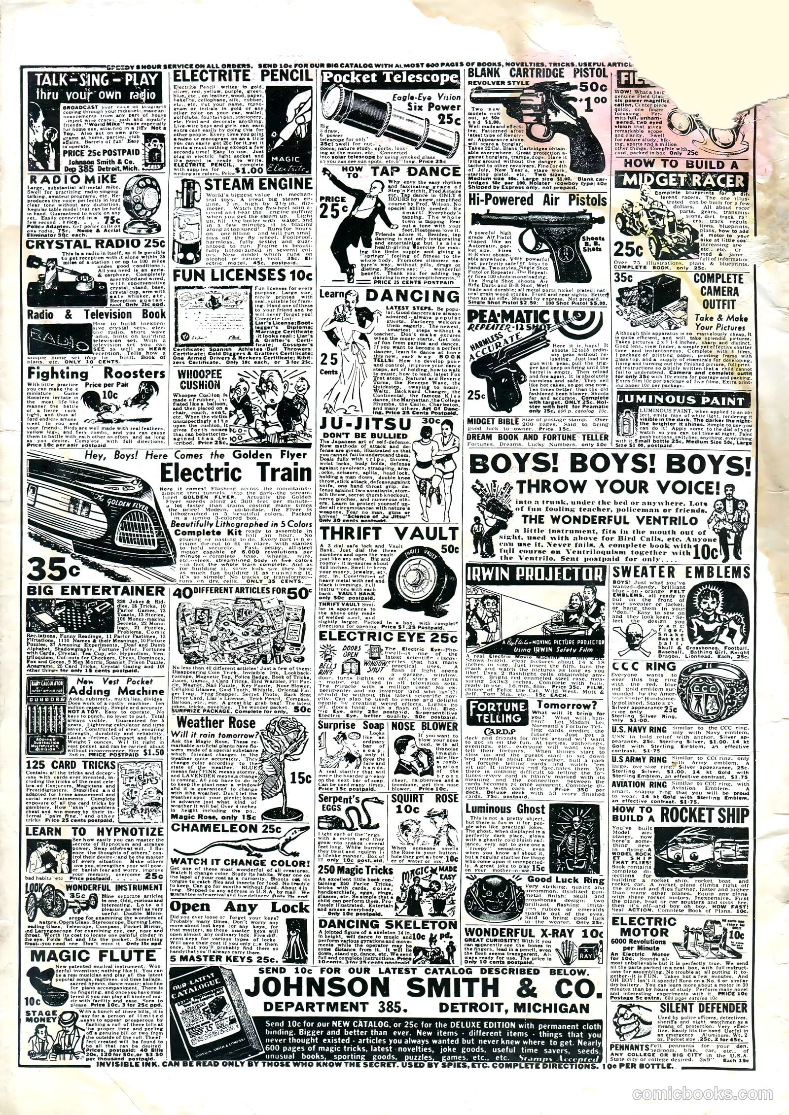 Detective Picture Stories #4 (1937) — page 2 of 67