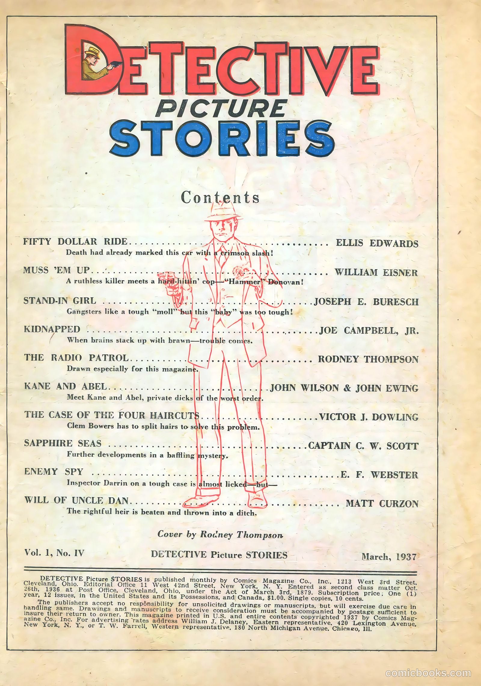 Detective Picture Stories #4 (1937) — page 3 of 67