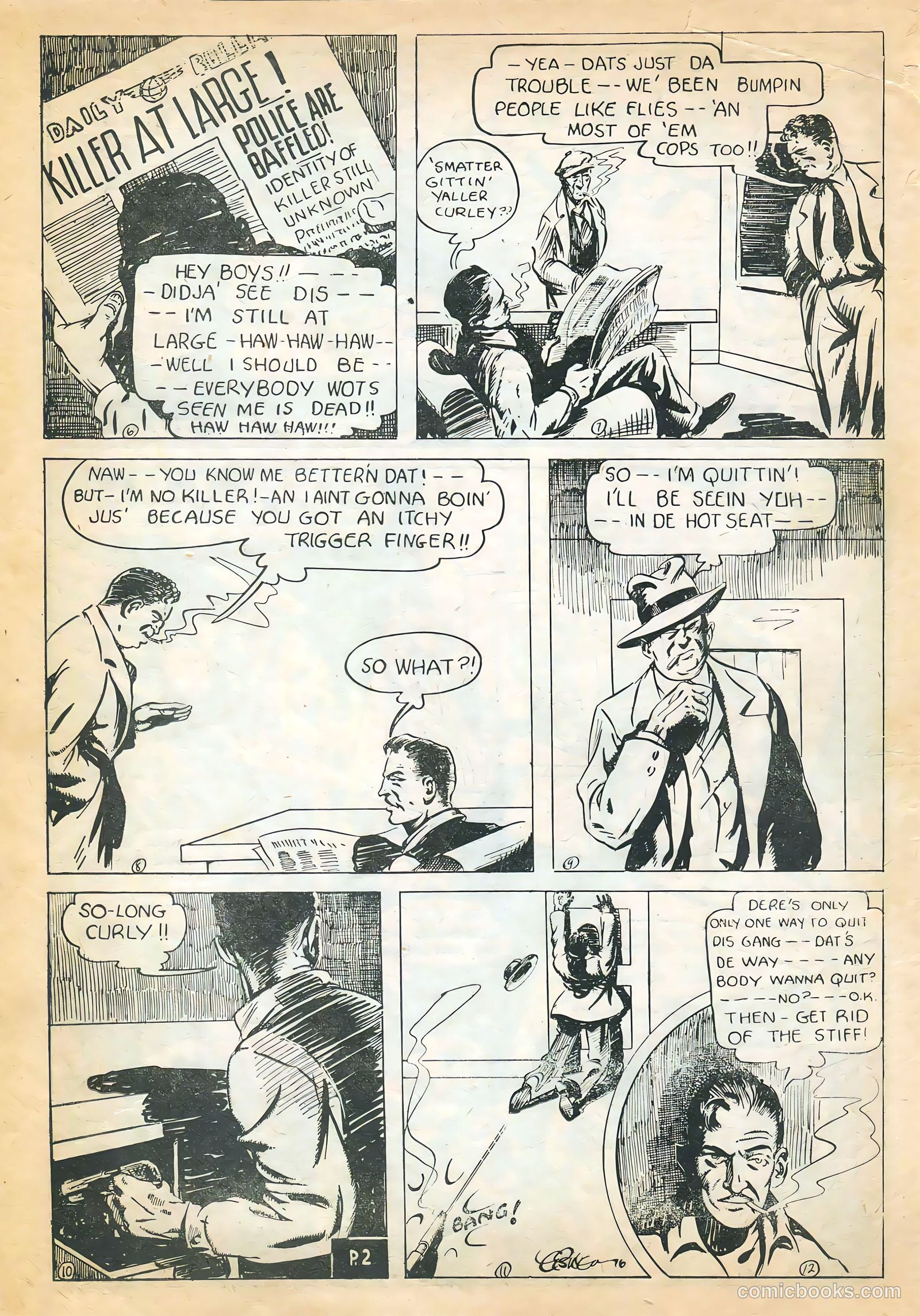 Detective Picture Stories #4 (1937) — page 12 of 67