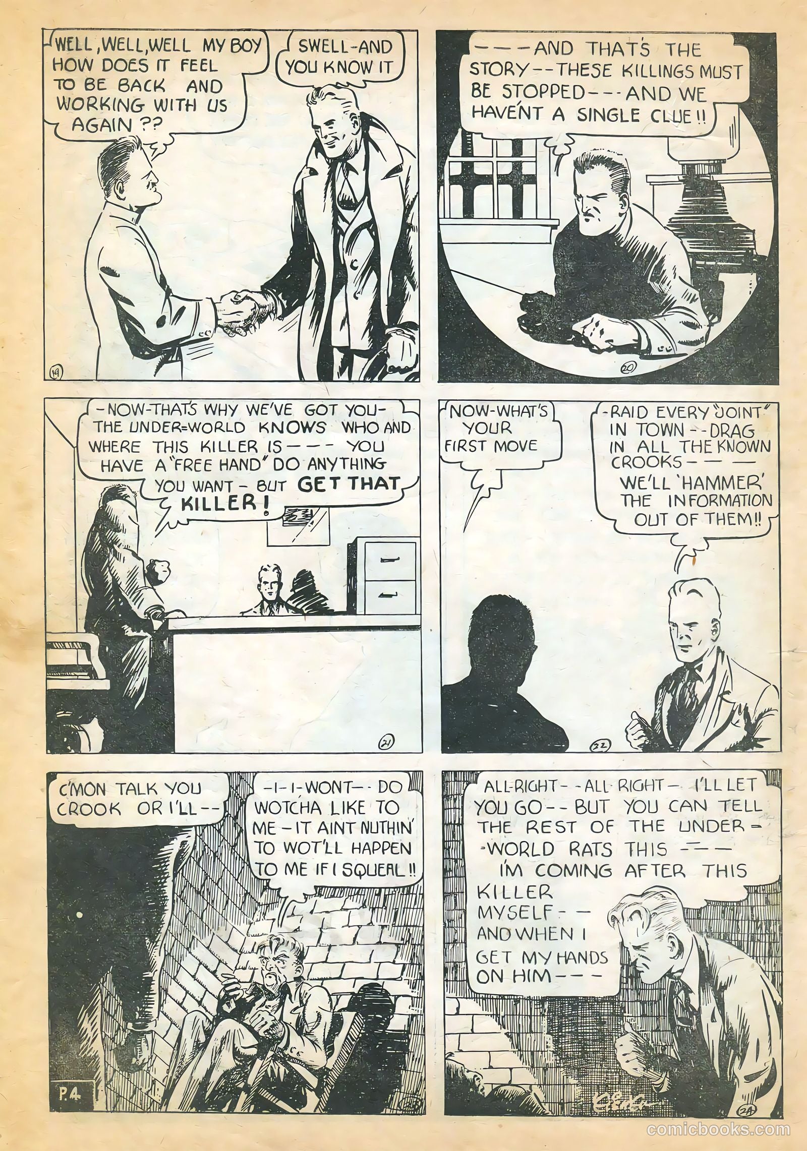 Detective Picture Stories #4 (1937) — page 14 of 67