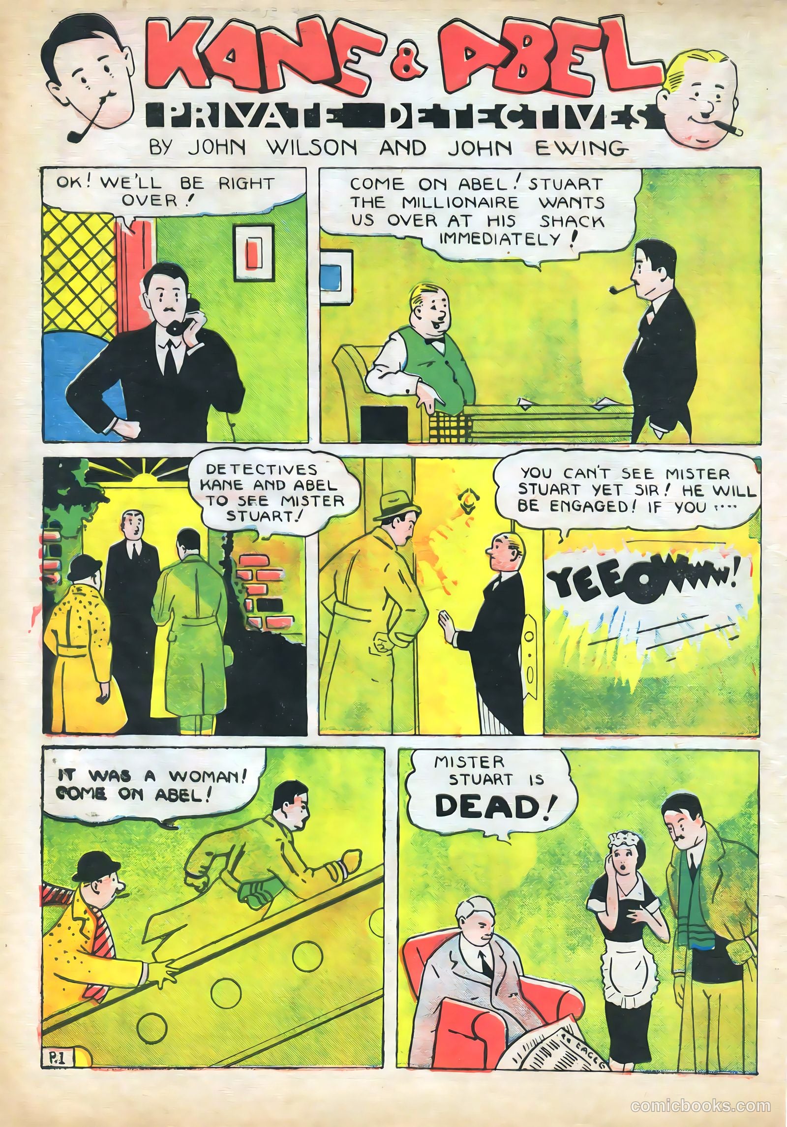 Detective Picture Stories #4 (1937) — page 35 of 67