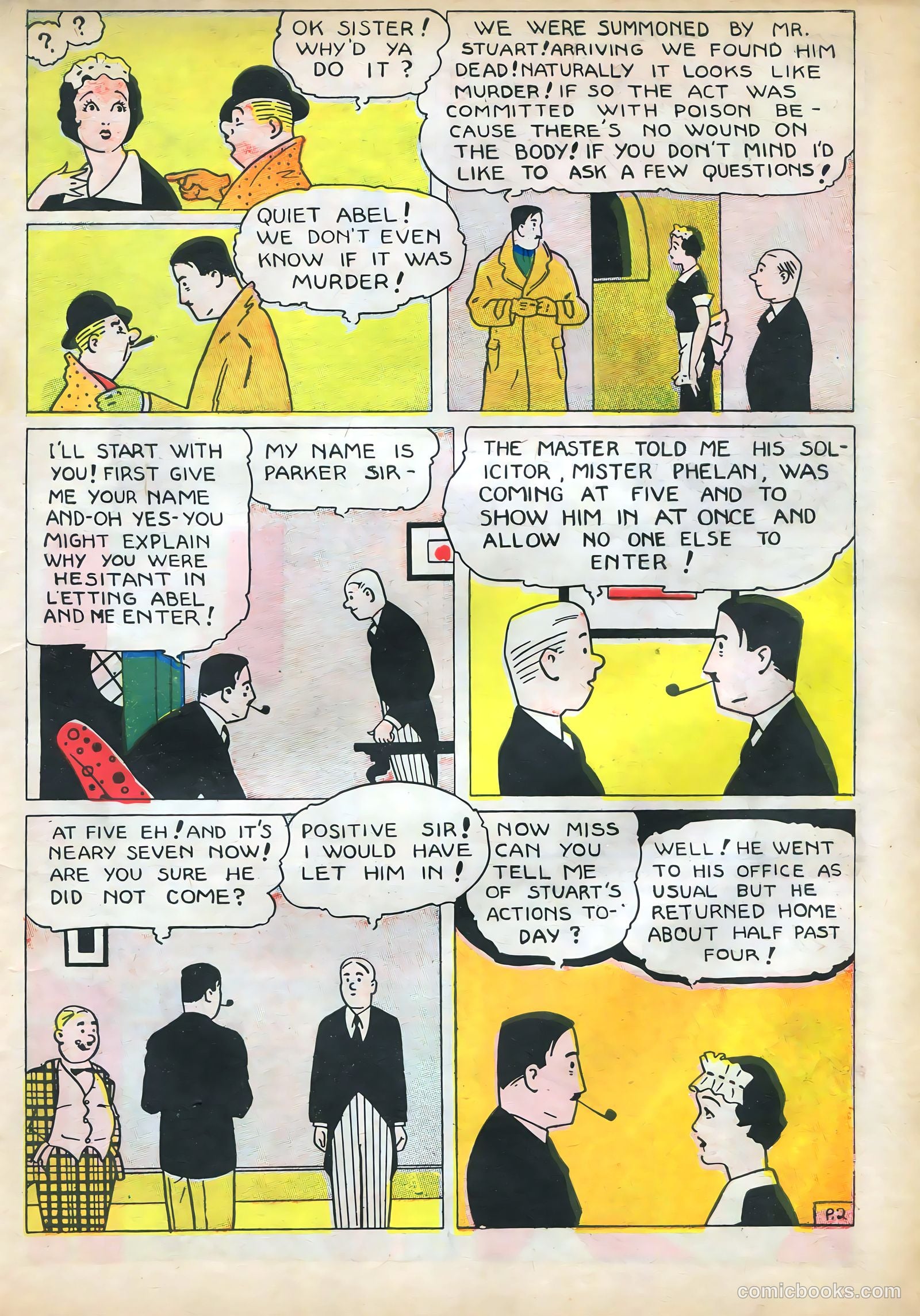 Detective Picture Stories #4 (1937) — page 36 of 67