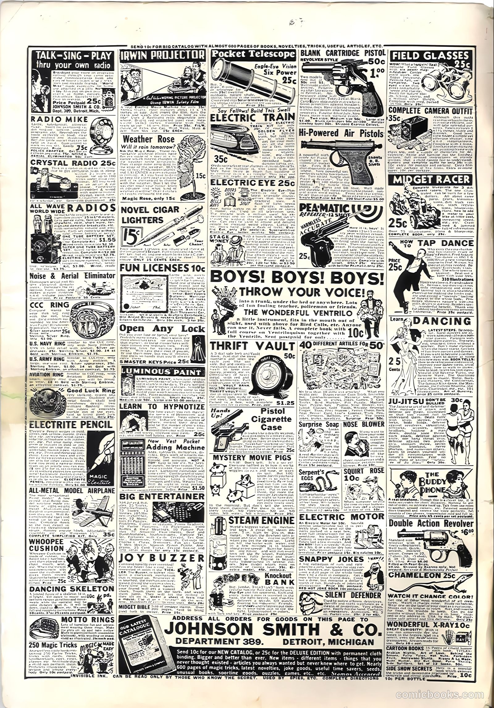 Detective Picture Stories #5 (1937) — page 2 of 69