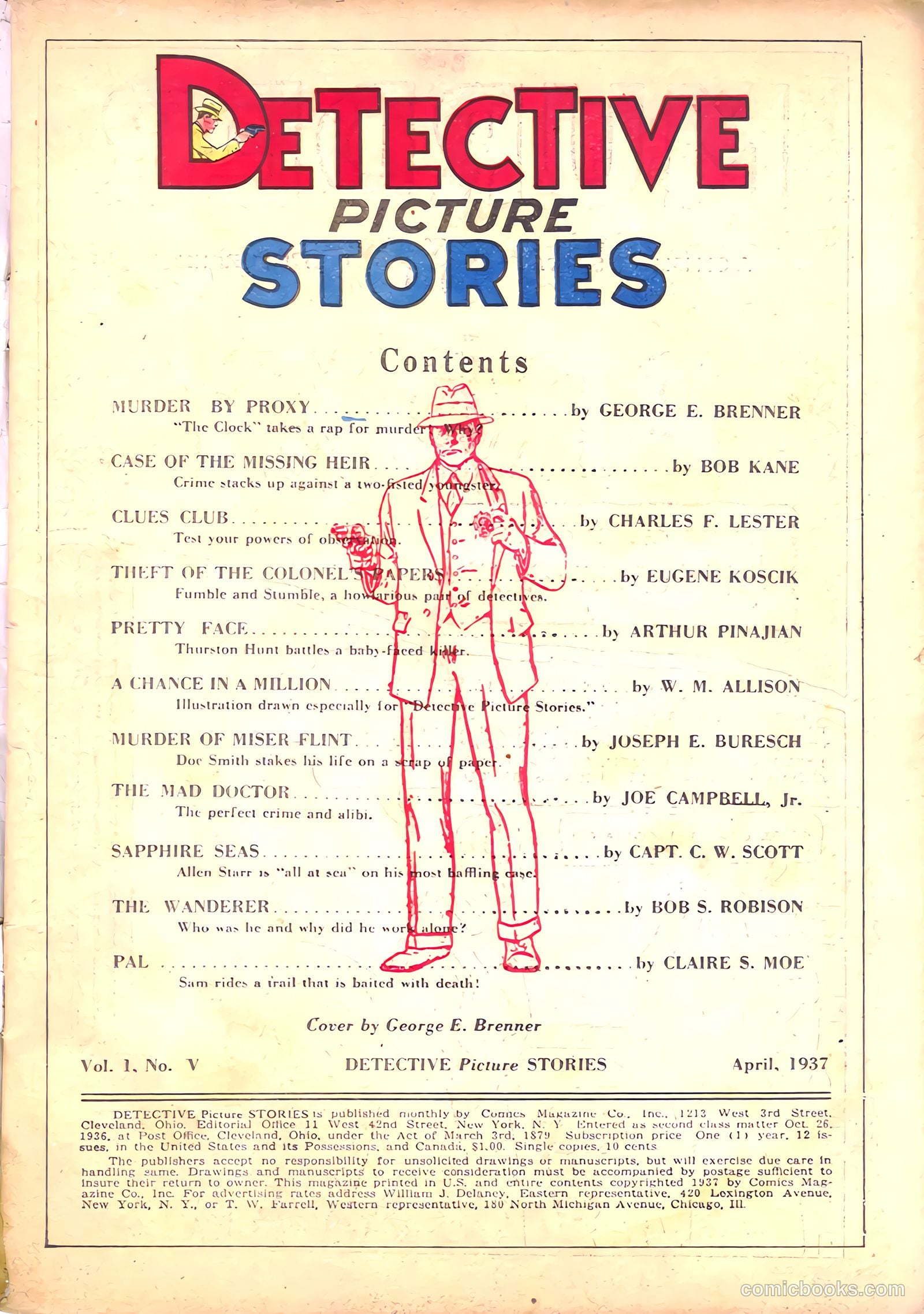 Detective Picture Stories #5 (1937) — page 3 of 69