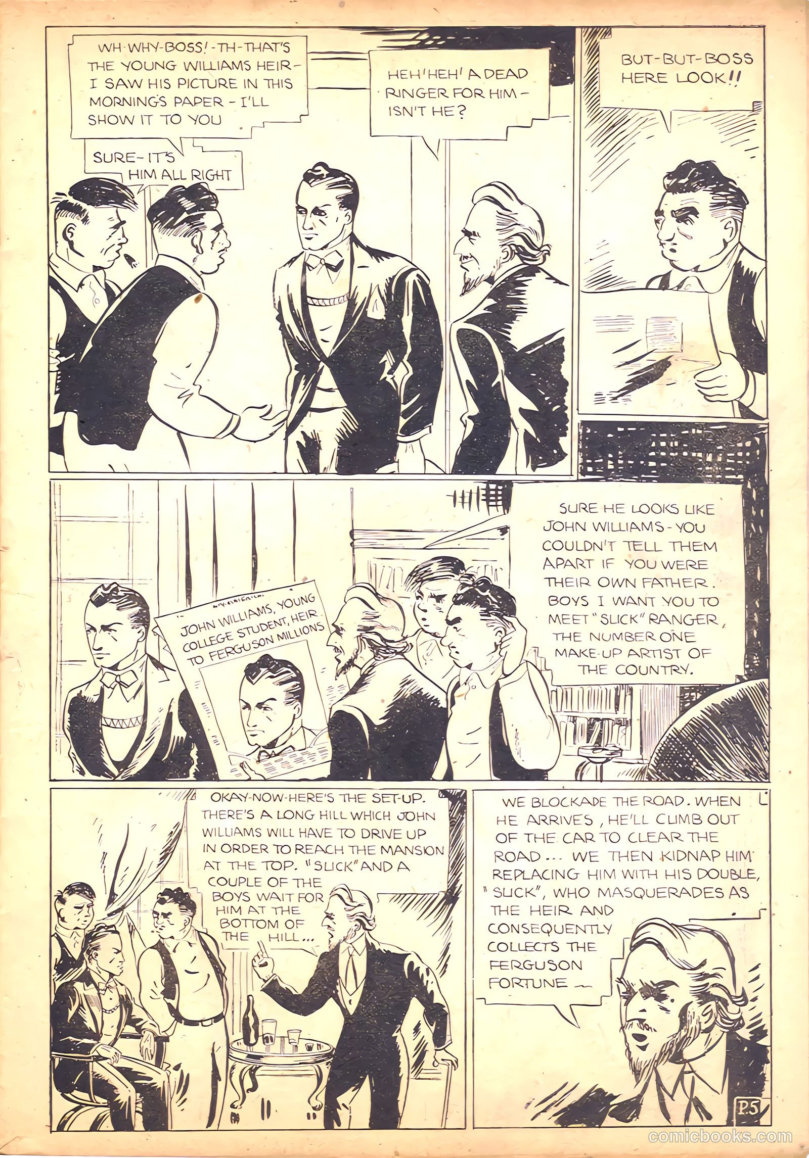 Detective Picture Stories #5 (1937) — page 15 of 69