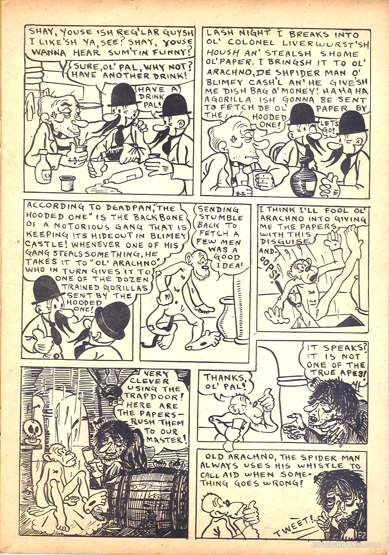 Detective Picture Stories #5 (1937) — page 21 of 69